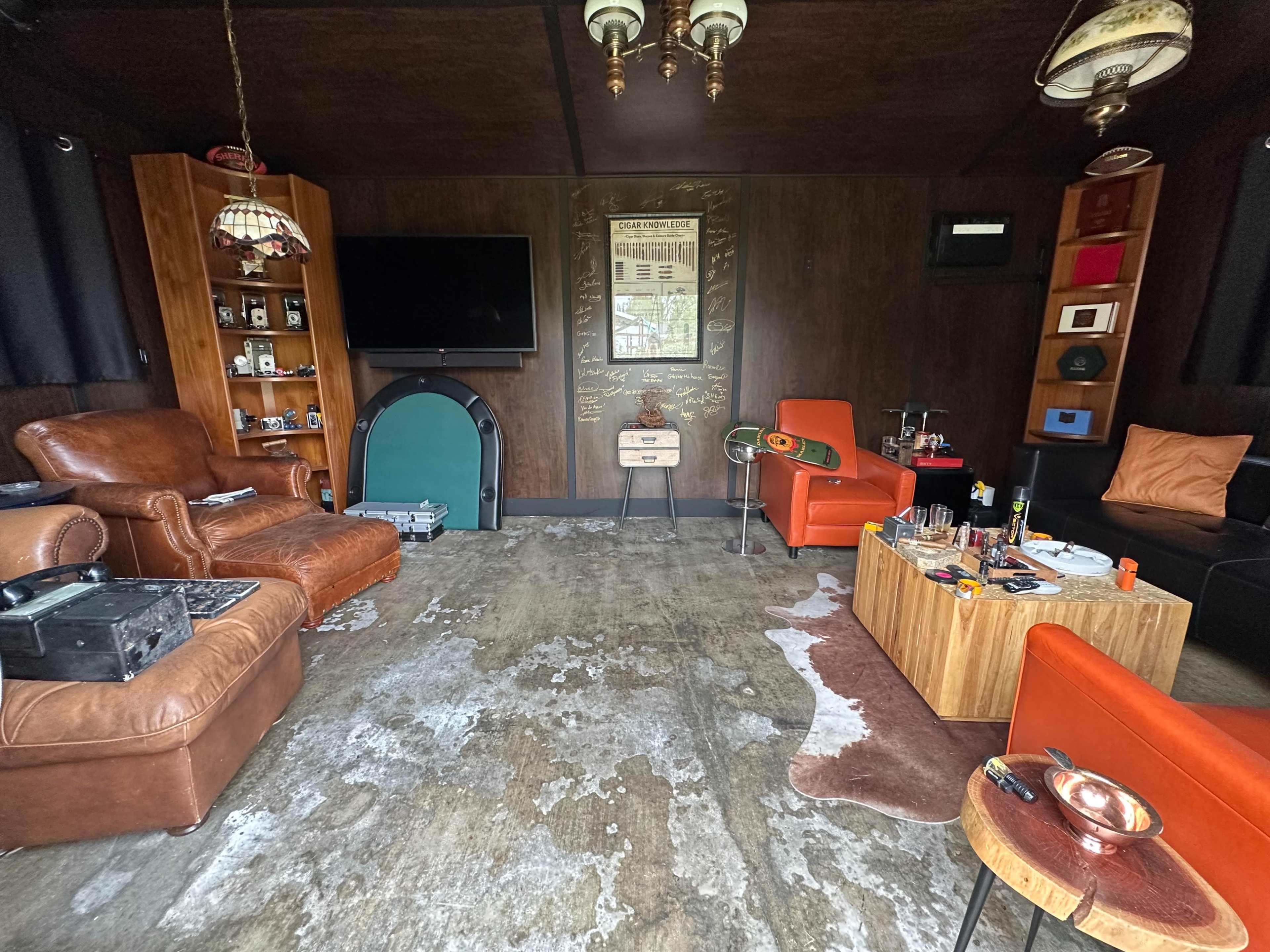 Cigar Lounge – A Vintage Escape in a Rustic Barn Image in Granada Hills, Granada Hills, CA