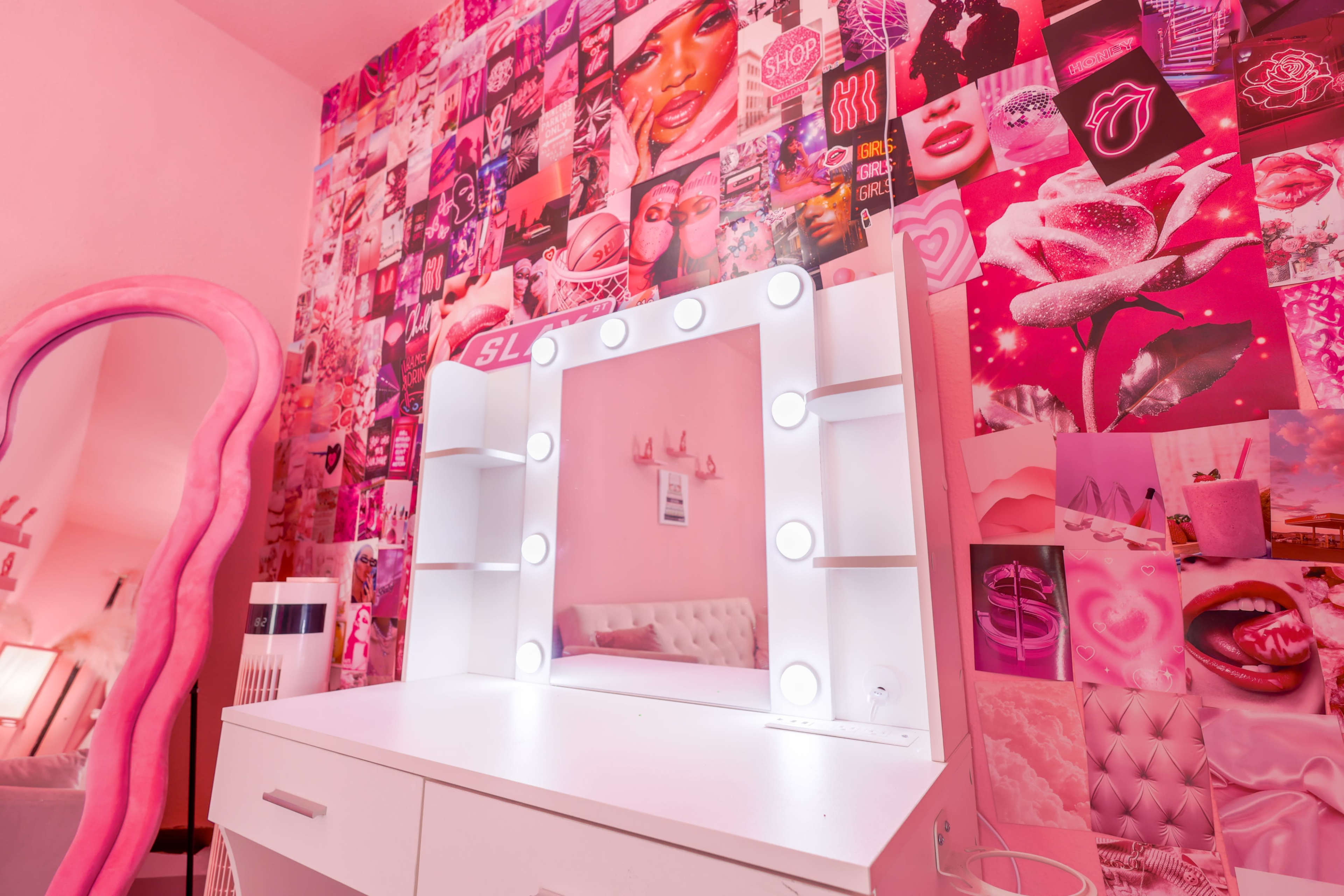 Y2K-Themed Pink Room in Central Austin Image in Georgian Acres, Austin, TX