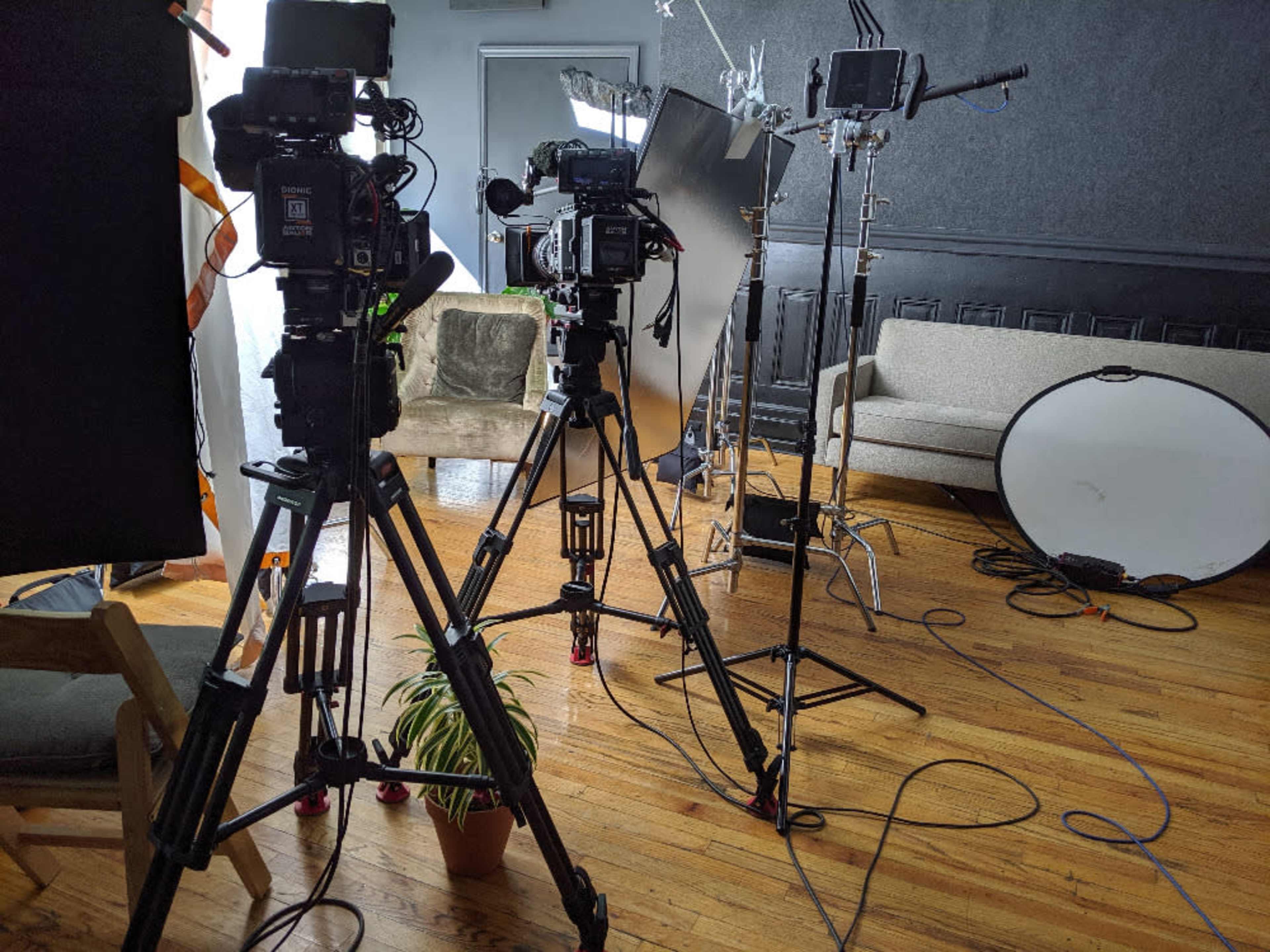 Cameras, Lights, Sound