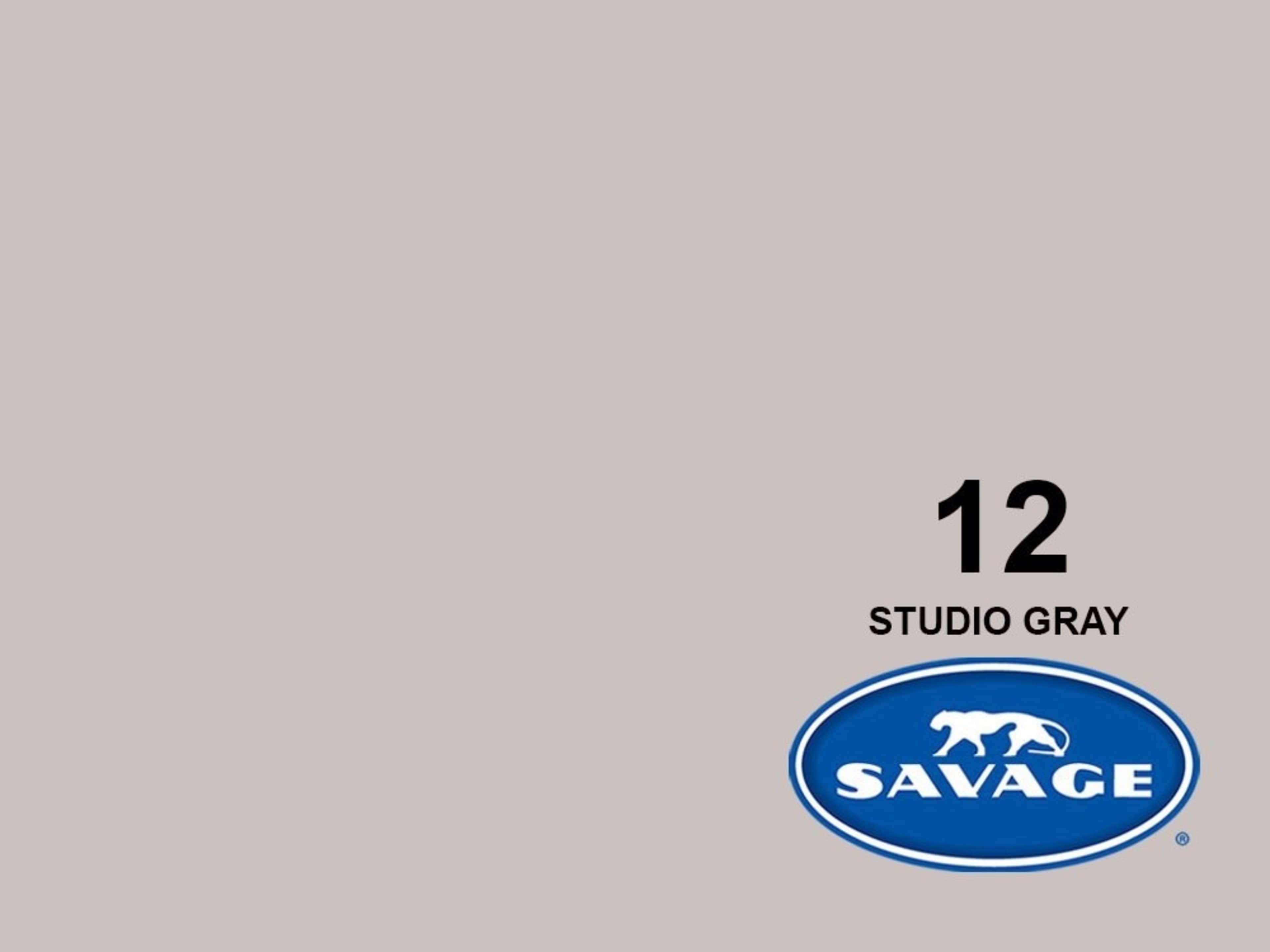 Savage Seamless Paper (up to 15ft) #12 STUDIO GRAY