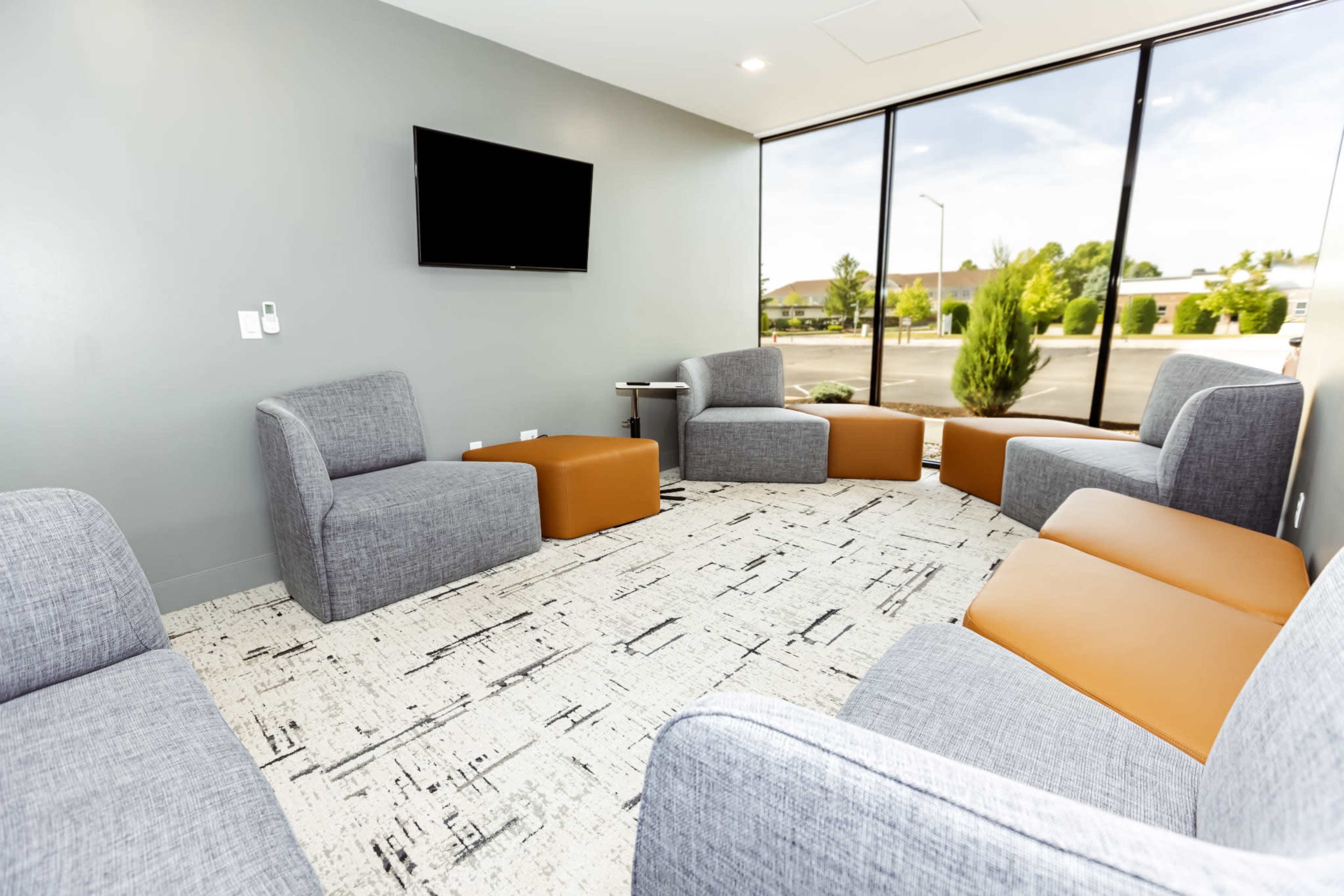 Intimate Creative Meeting Room with Aquarium Accent | Near PVD Airport Image in Warwick, Warwick, RI