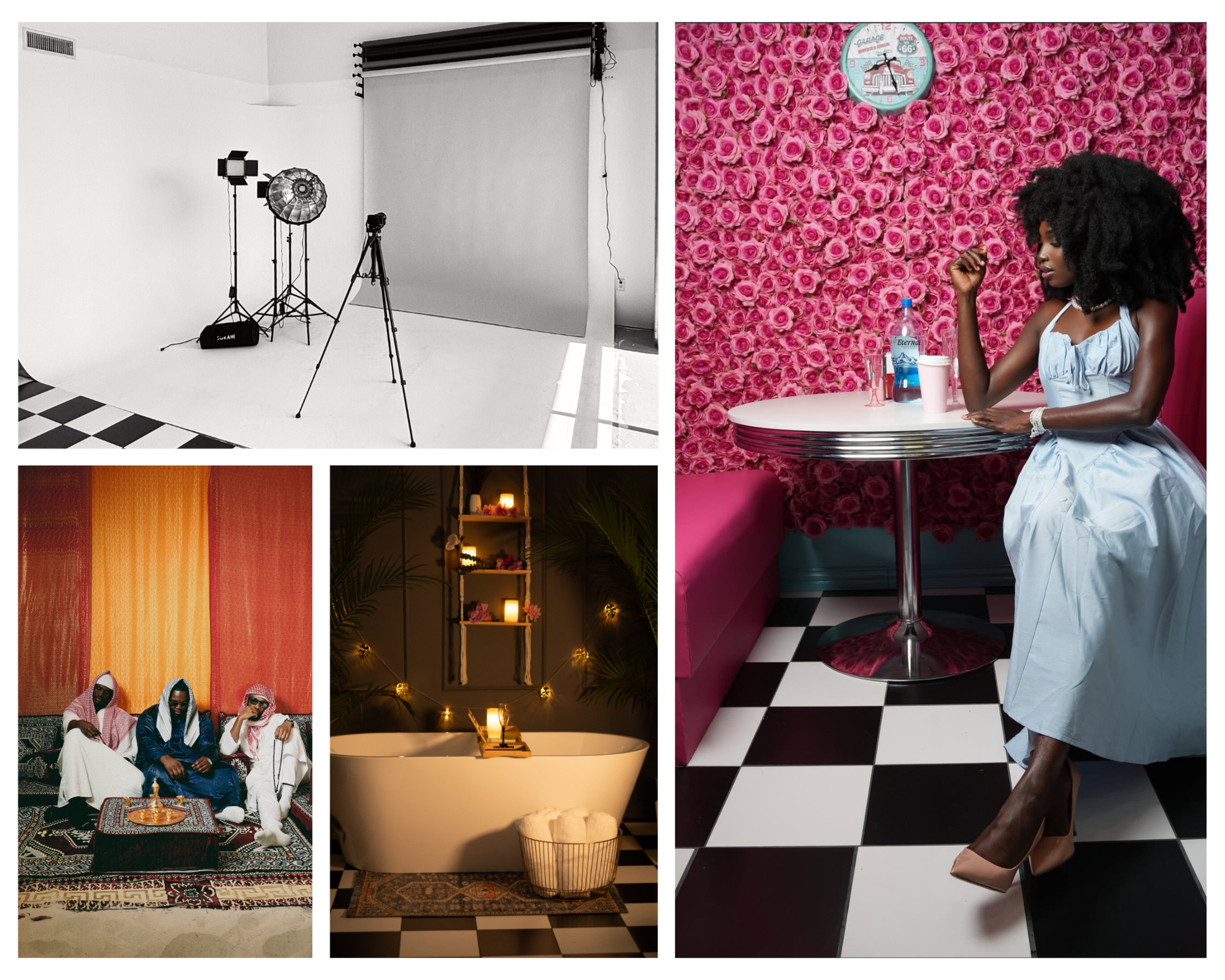 Spacious, Natural Light-Filled Studio Near the Heart of Houston – Vibrant Colors & Stylish Design Image in Westside, Houston, TX