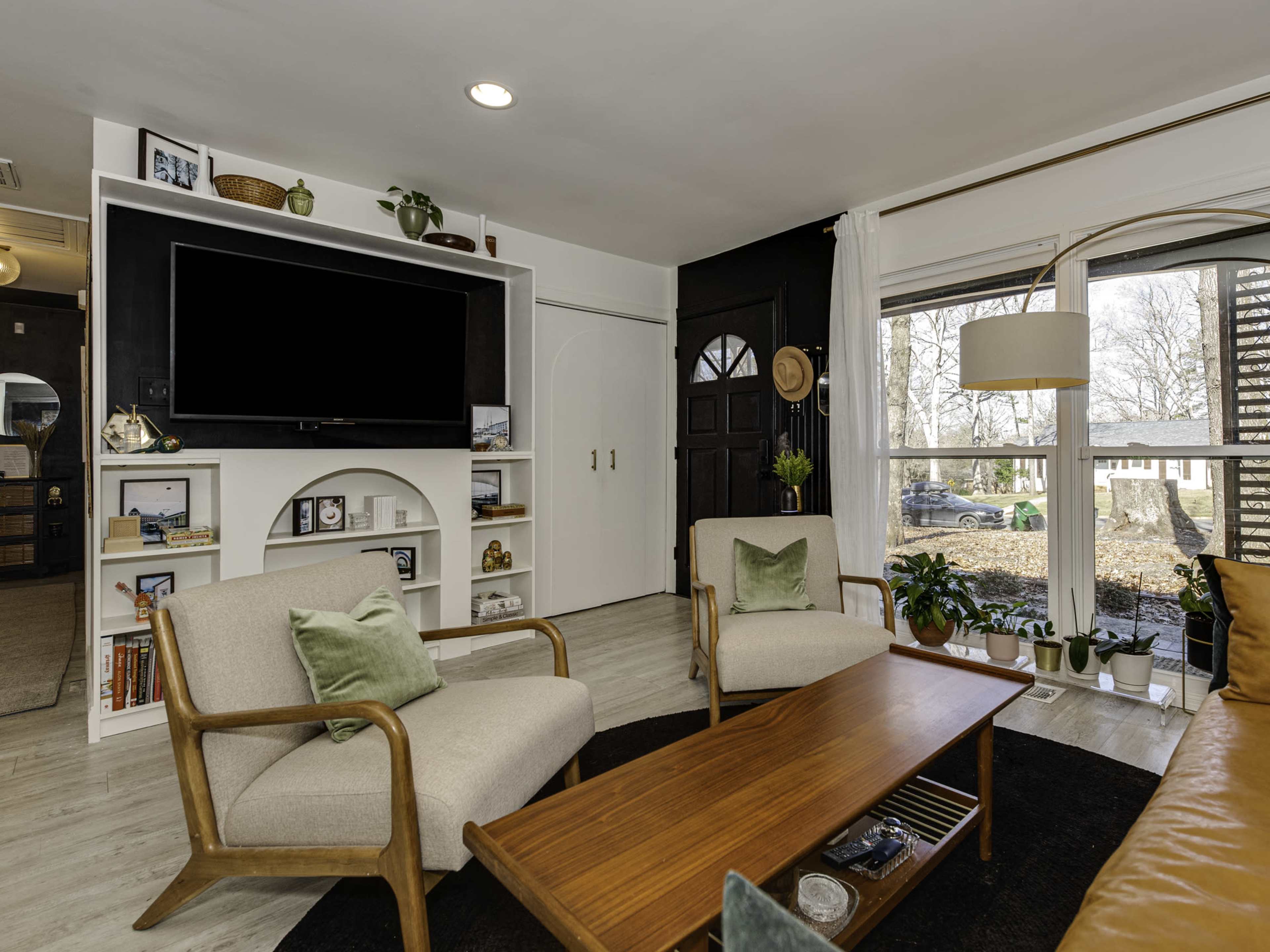 Indoor Sauna House with Nordic Vibes for Photo + Film Image in Windsor Park, Charlotte, NC