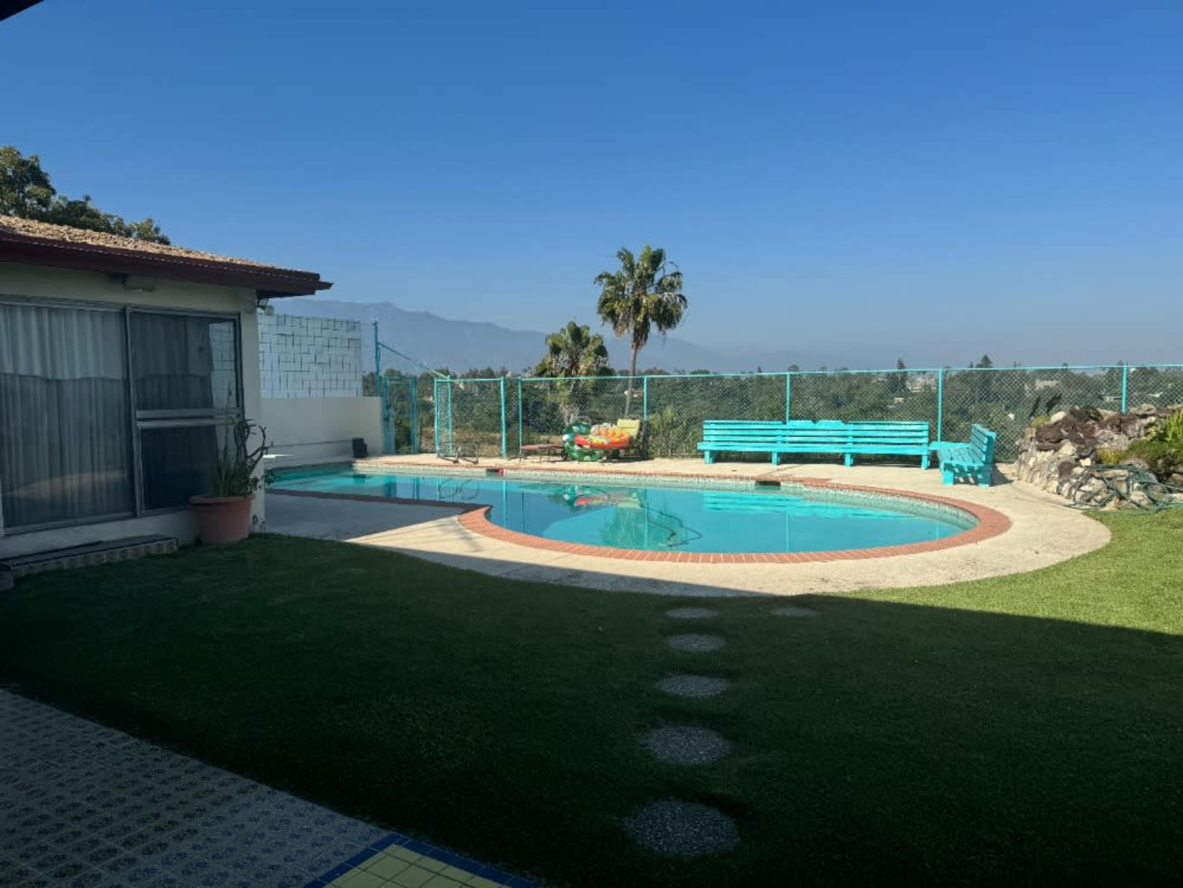 10 ft. deep Pool with Diving Board