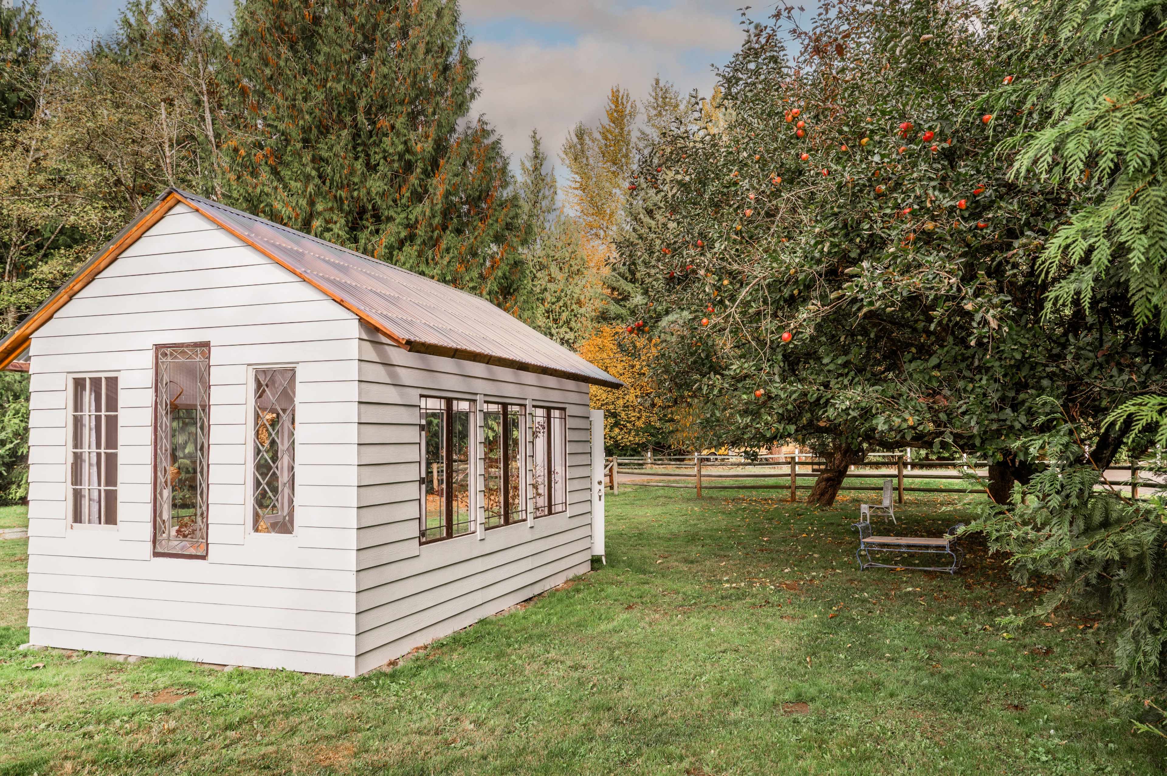 The Cottage Greenhouse Studio on Picturesque Farm Image in , Monroe, WA