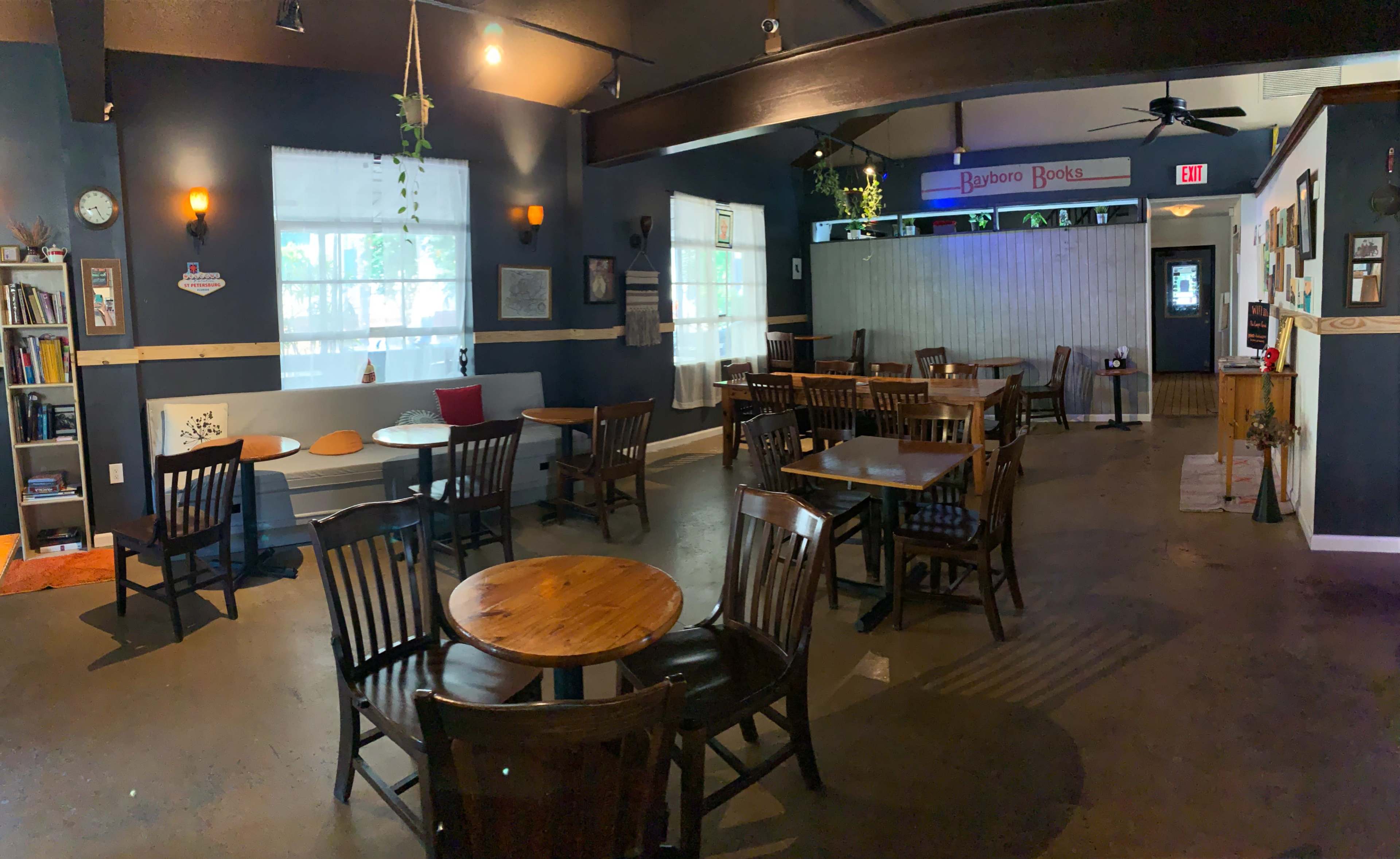 Downtown Versatile Coffeehouse with Cozy Indoor/Outdoor Space Image in Waterfront Arts District, St. Petersburg, FL