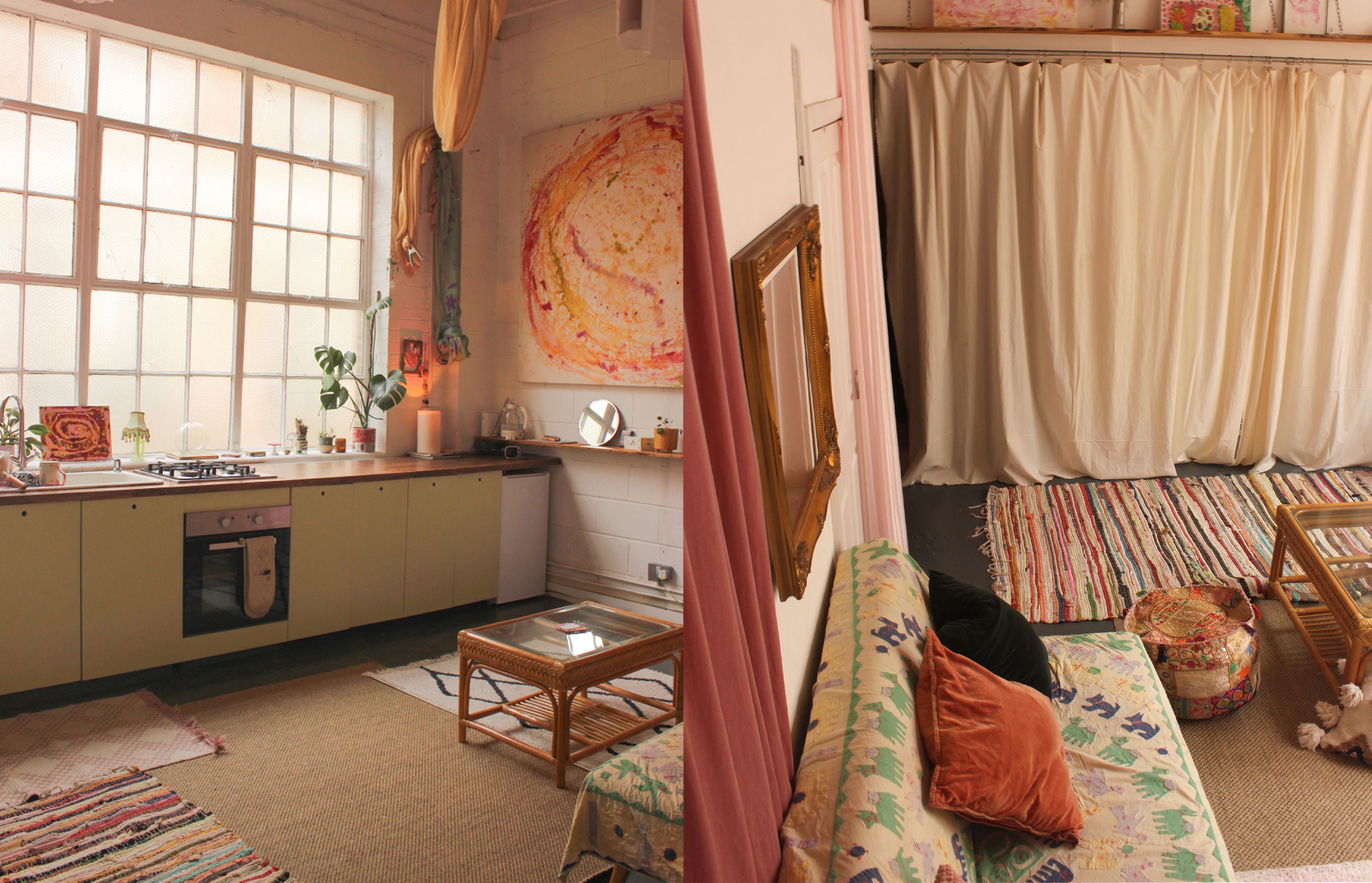 Artist Palace Haven Warehouse Loft - Colourful Lifestyle Photo Shoot / Video Film Location / Photography Studio Hackney Wick Image in Fish Island, London, ENG