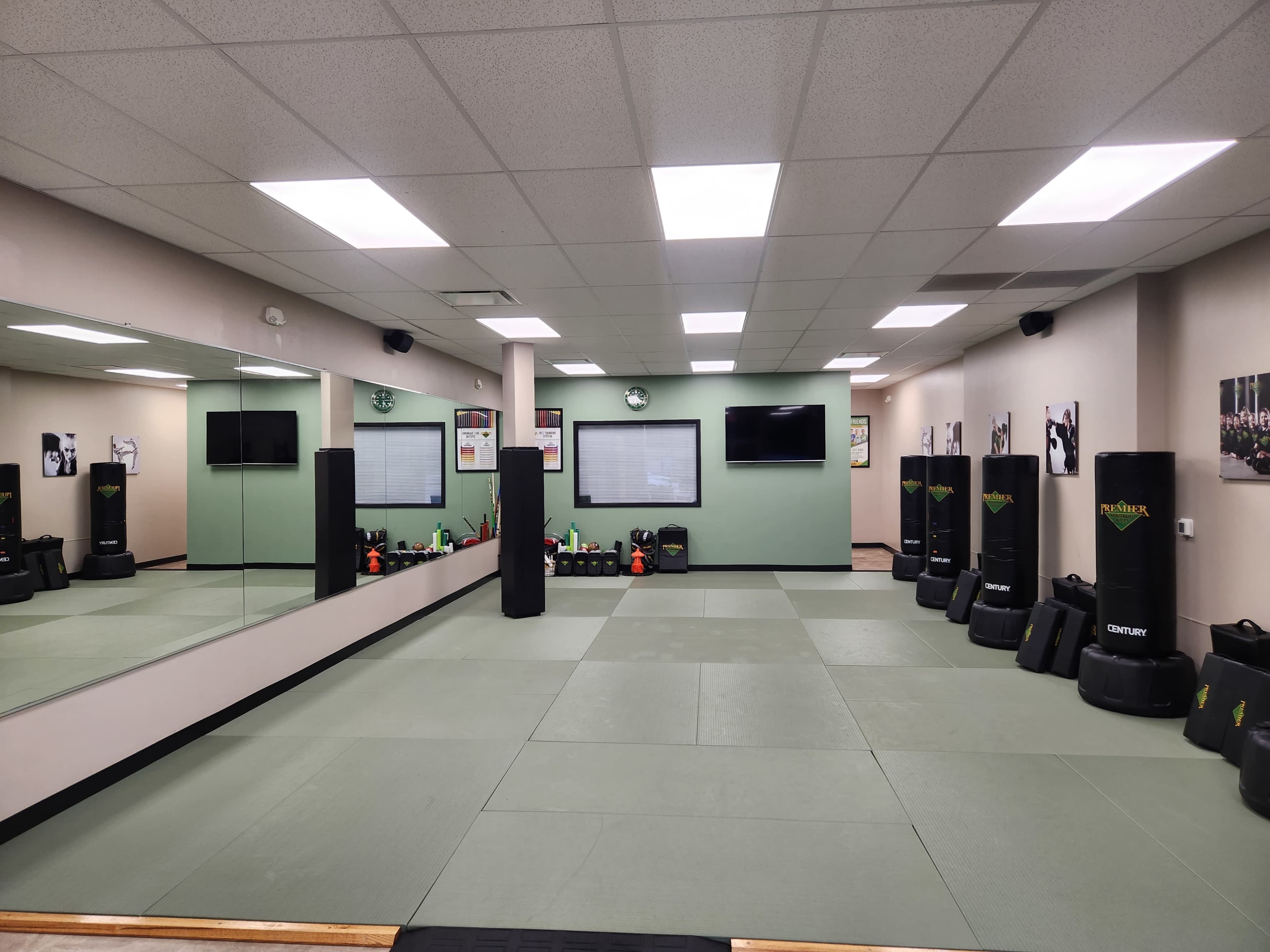 Immaculate Yoga/Pilates/Meditation/Kickboxing studio with mirrors and TV's! Image in West Arlington, Arlington, TX
