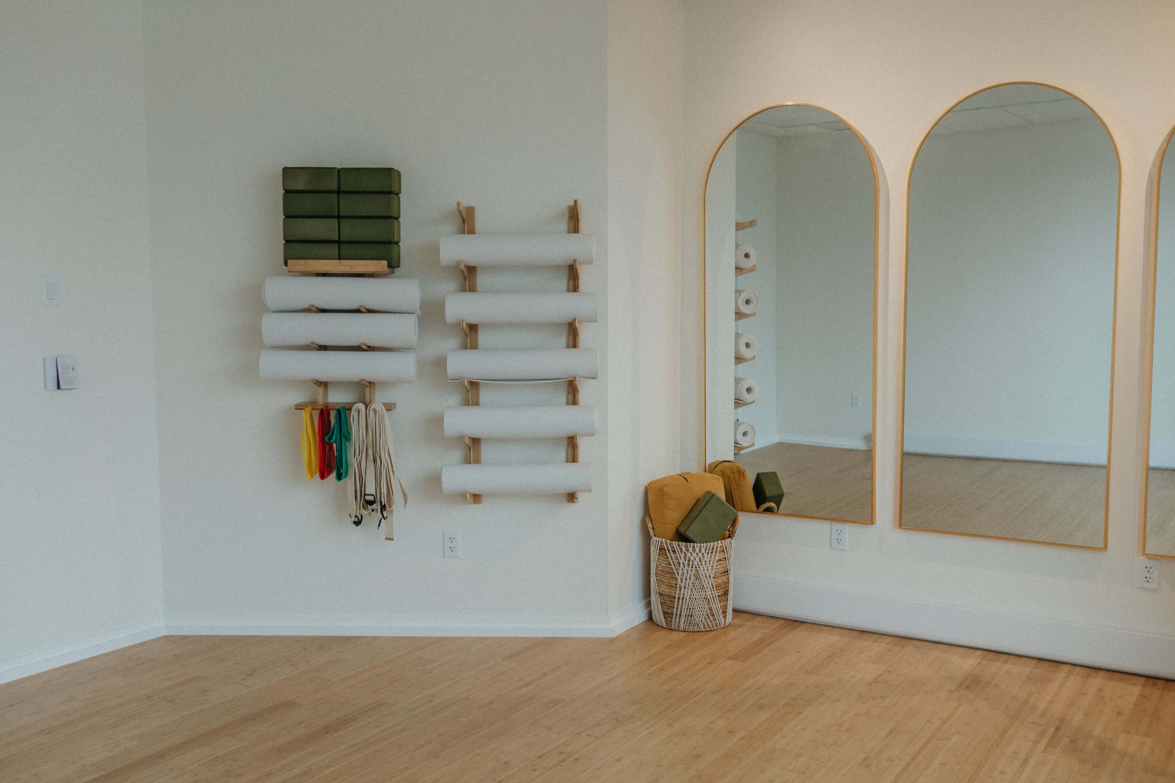 Midtown fitness studio with natural lighting + draping curtains Image in Coeur d'Alene, Coeur D Alene, ID