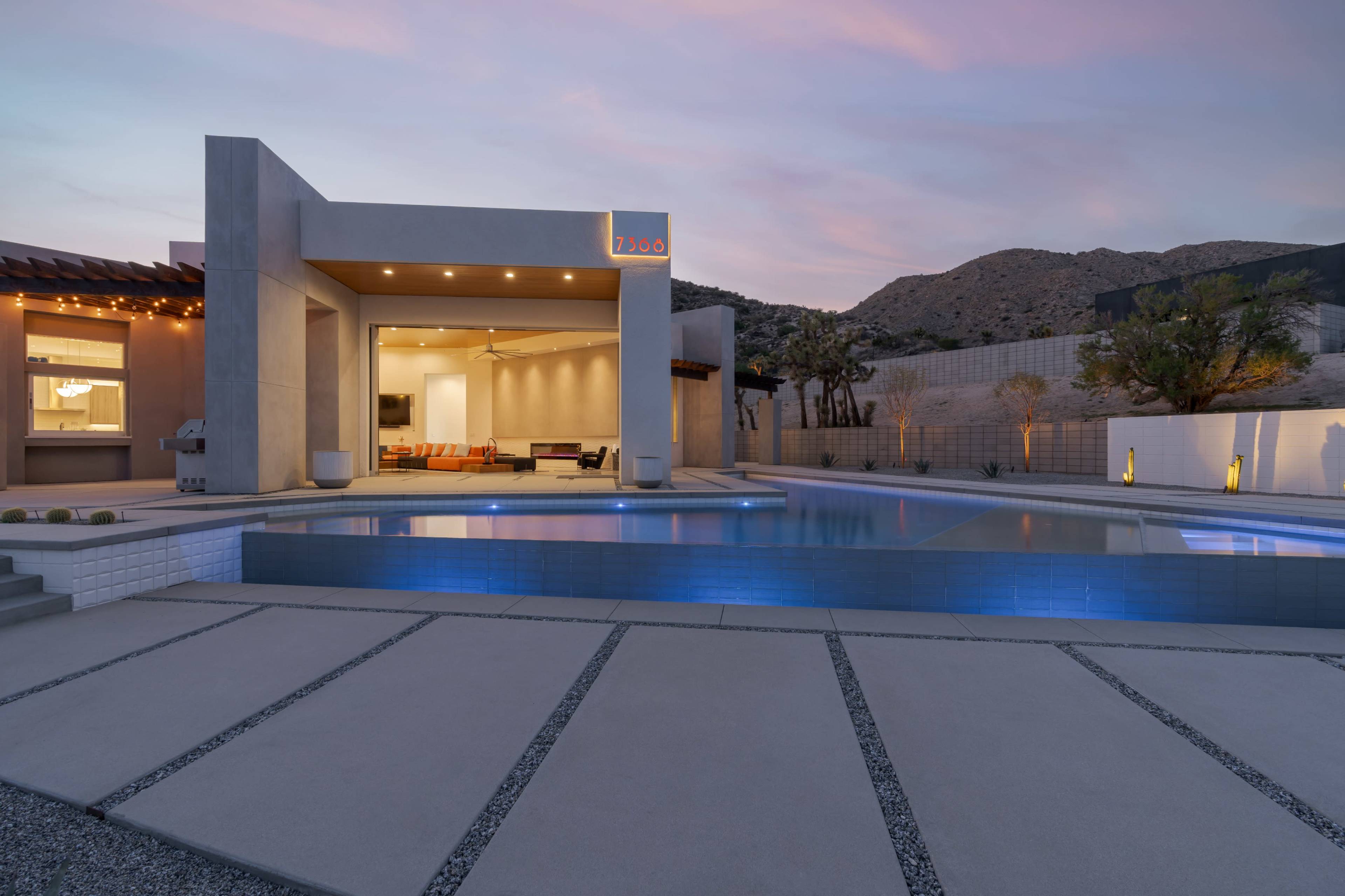 The Overlook by Fieldtrip | 7 Bd Modern Luxury with Infinity Pool & Views Image in Yucca Valley, Yucca Valley, CA