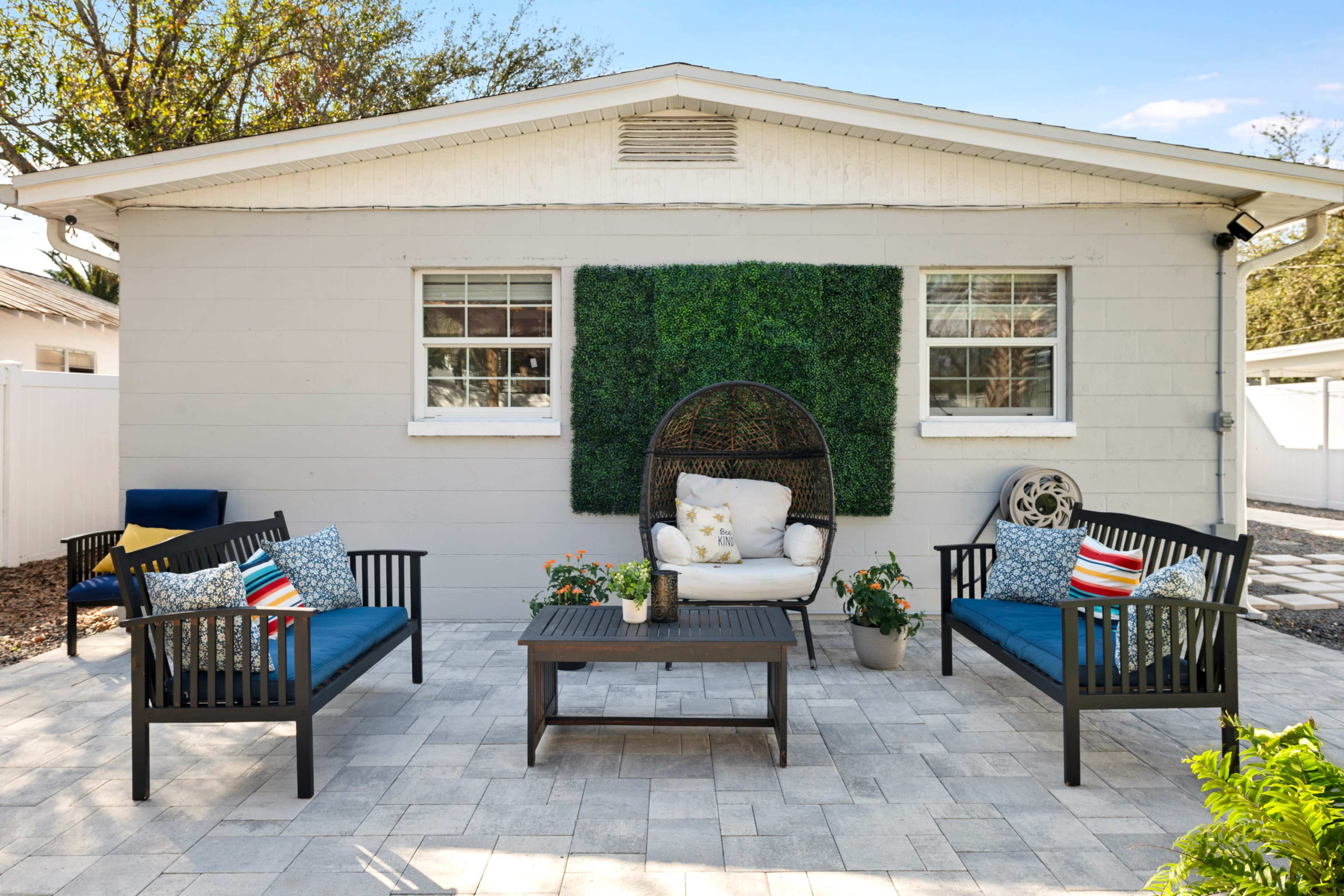 Luxe Glamping Adult Tent, Swings & Pergola Image in Northwest Tampa, Tampa, FL