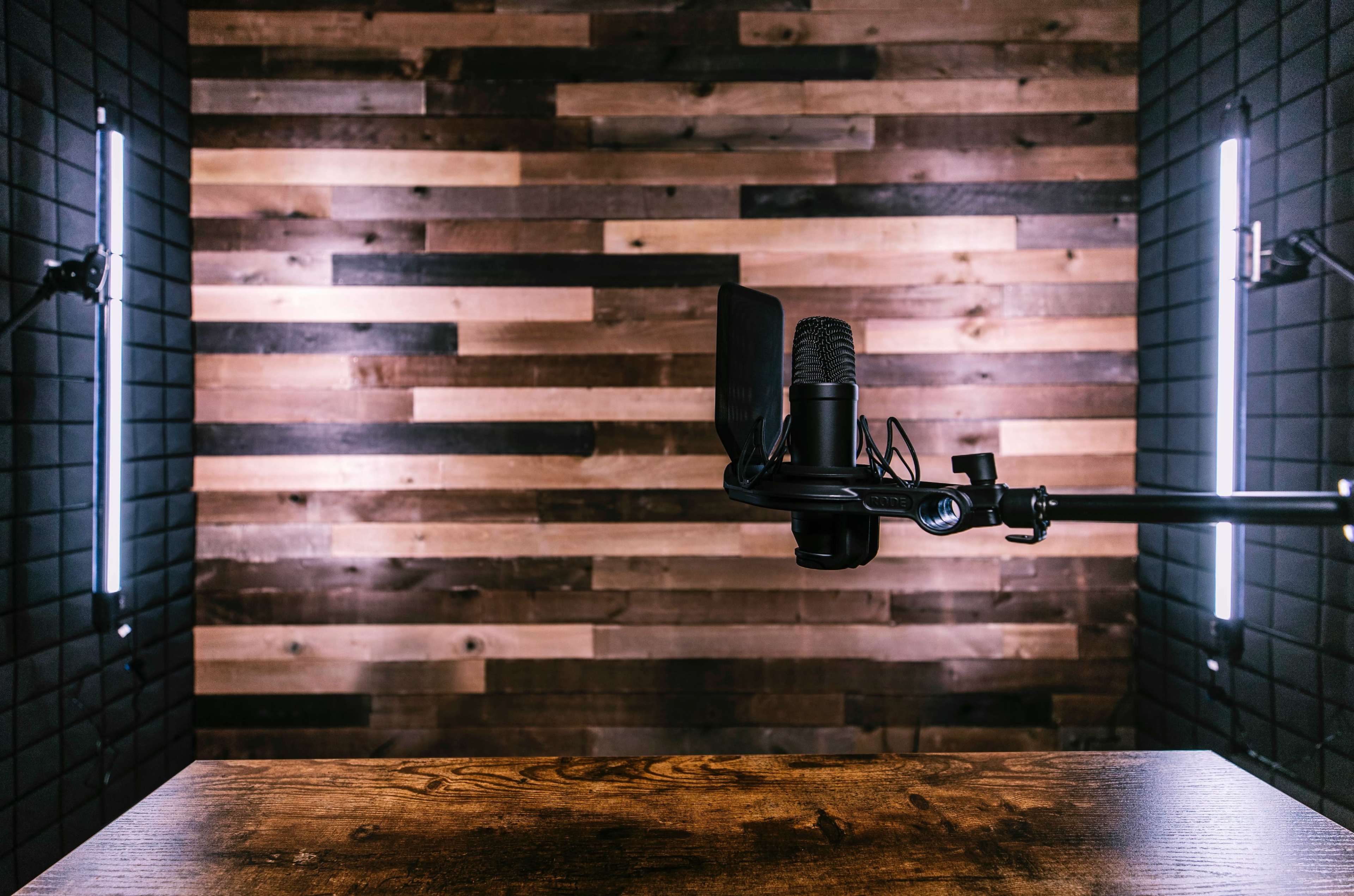 Centrally located podcast, interview and recording studio Image in Civic Center, San Francisc, CA