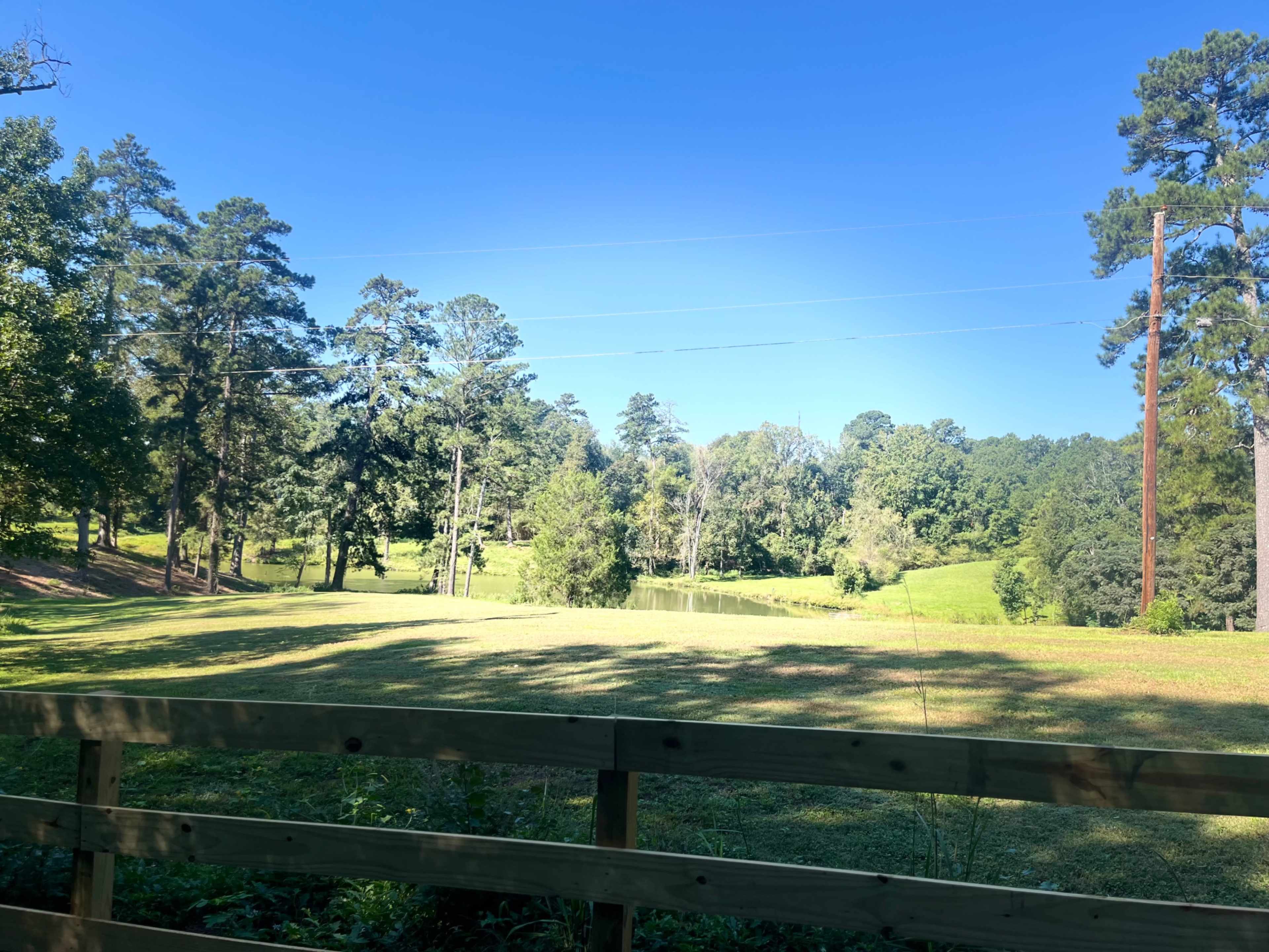 Country, Serene, Private, Renovated Farm House and horse stable on 20 acres with pond view and rolling hills Image in , Macon, GA