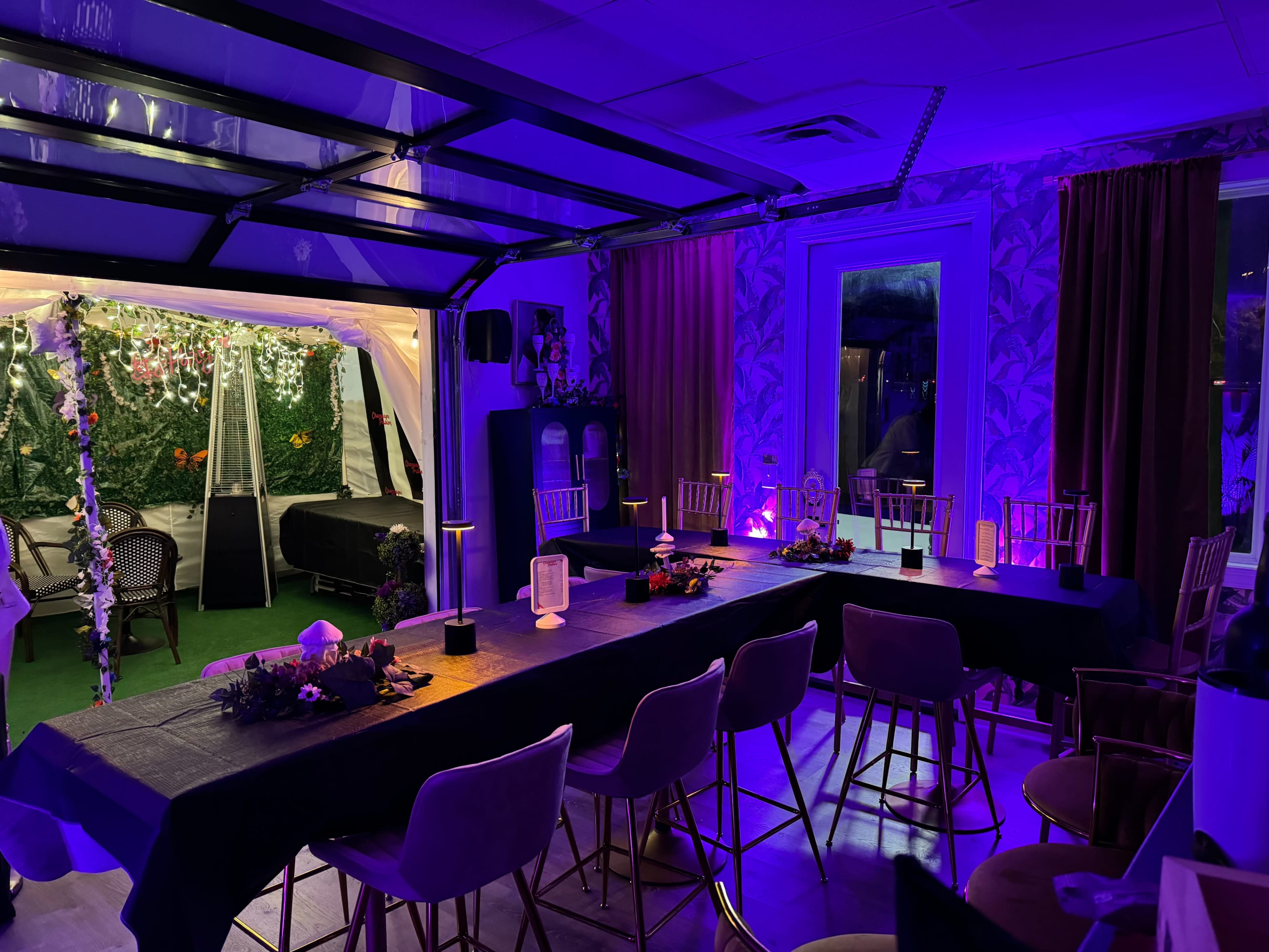 Elevated Elegance: A Champagne Bar with Patio Image in Morrow, Morrow, GA