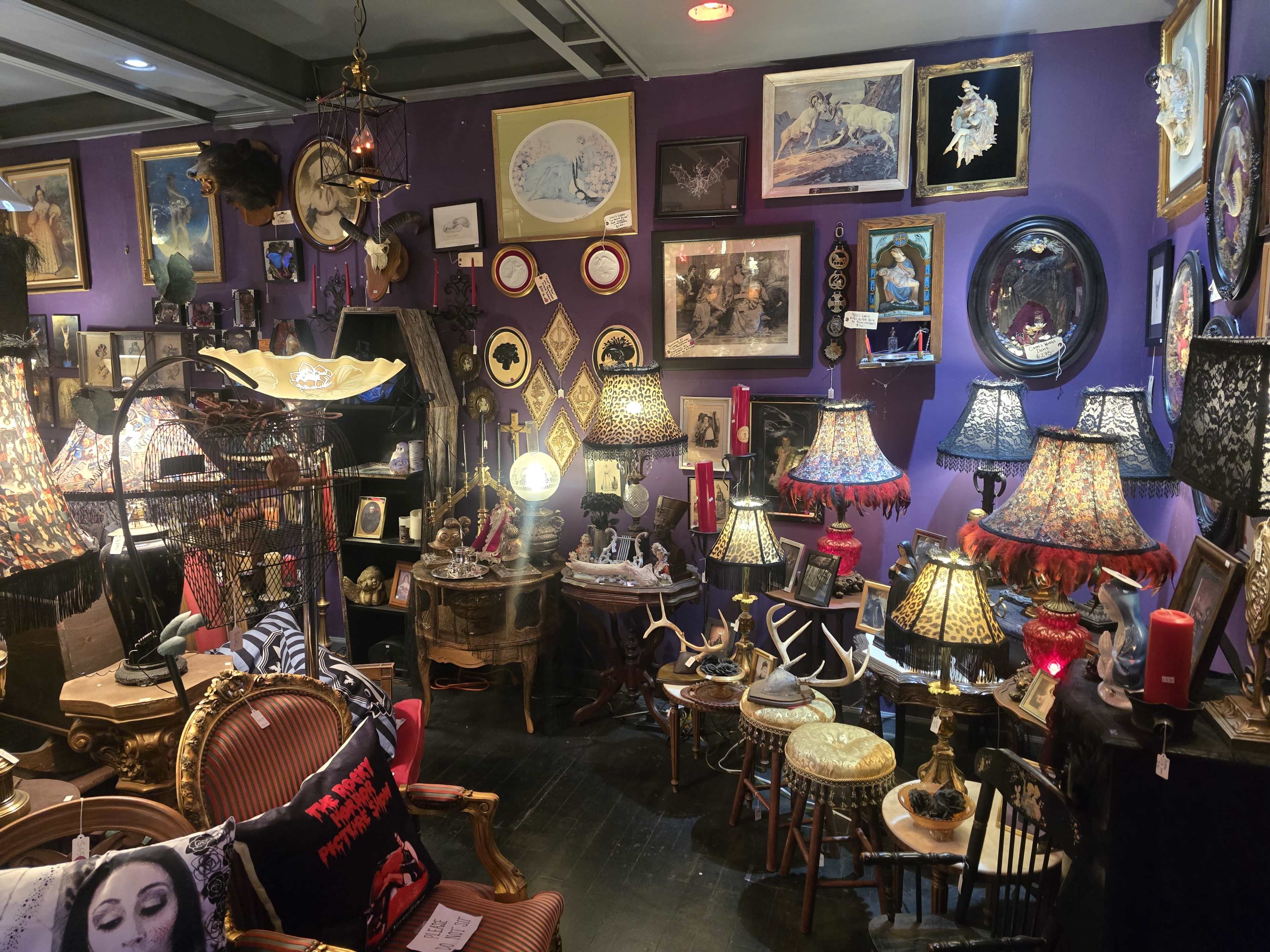 Gothic furniture store on South Street Image in Center City, Philadelphia, PA