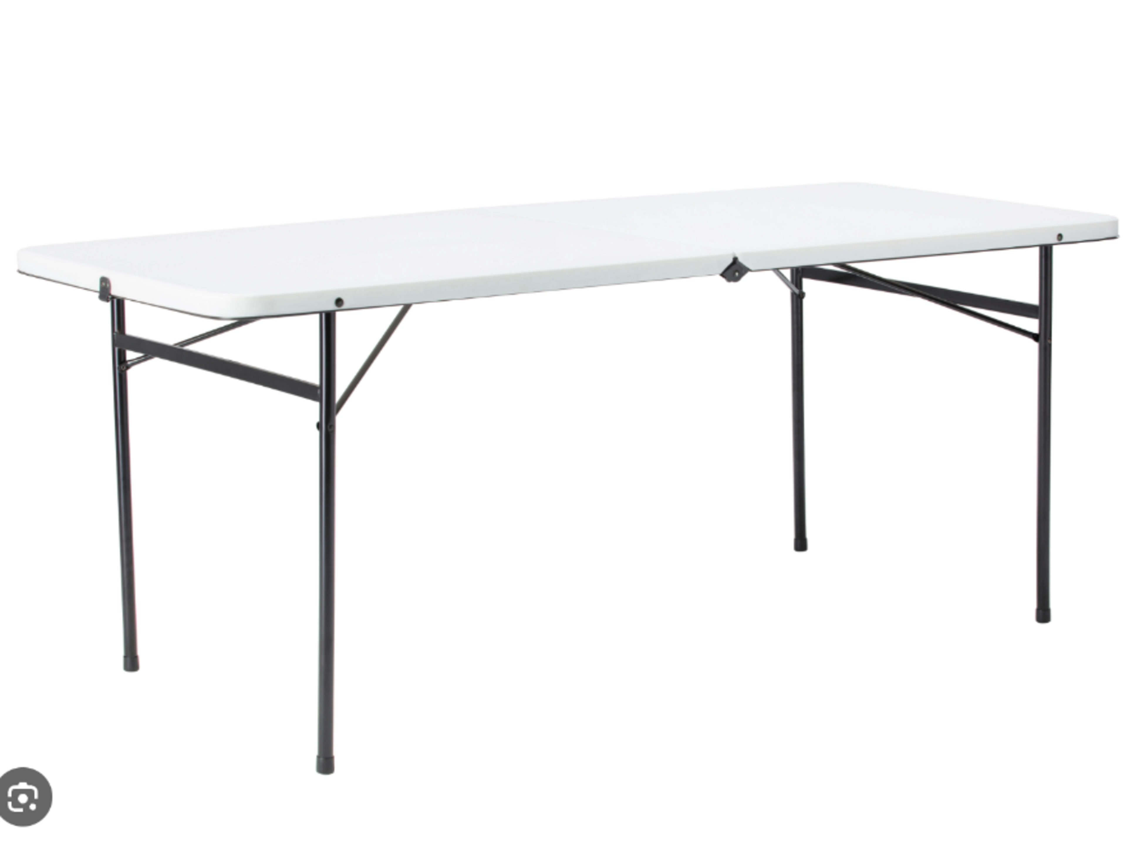 6 foot folding table