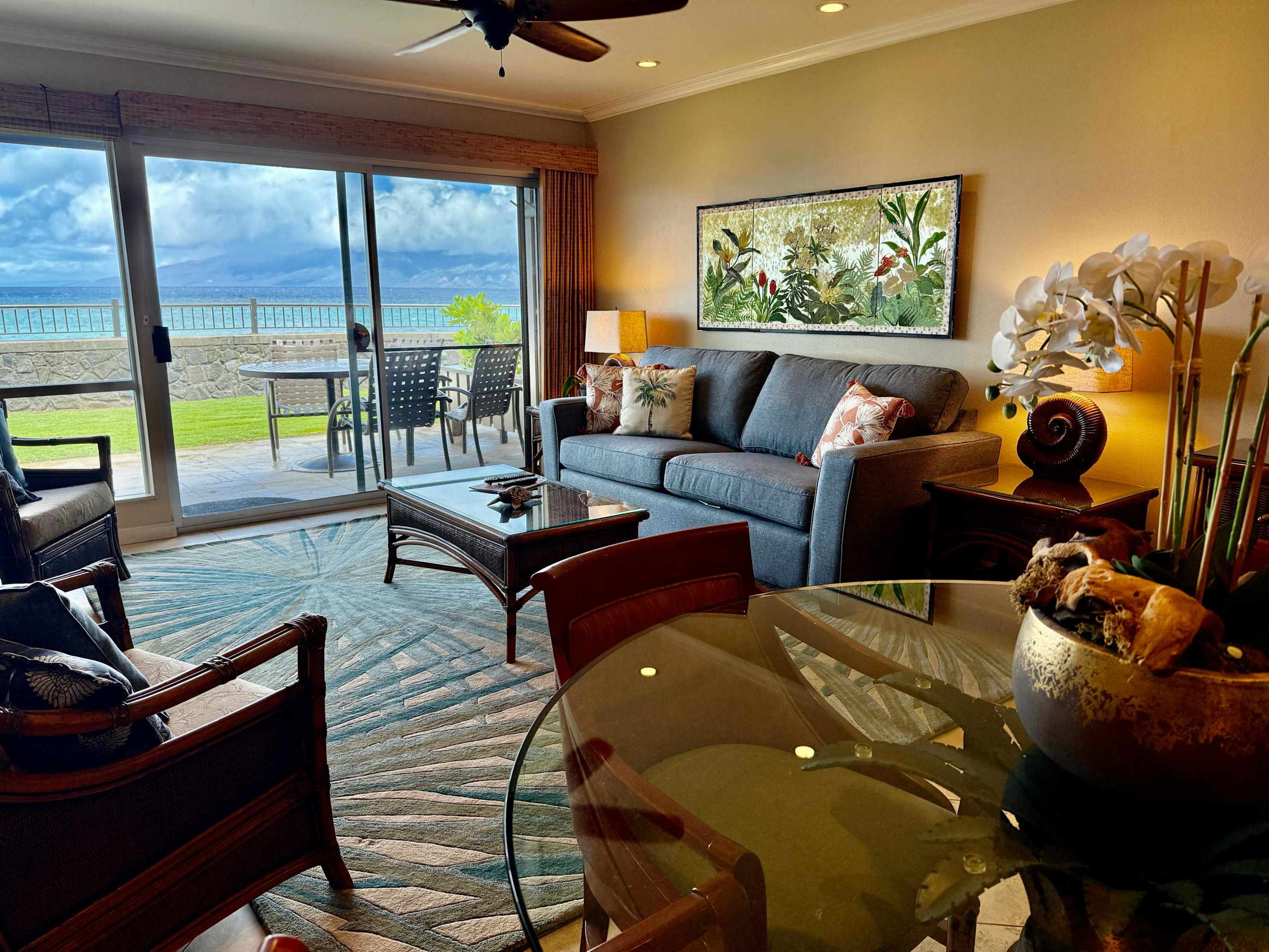 Oceanfront Seaside Sanctuary | Stunning Views with 2 Lanais | AC Comfort & Pool Image in Napili-Honokowai, Lahaina, HI