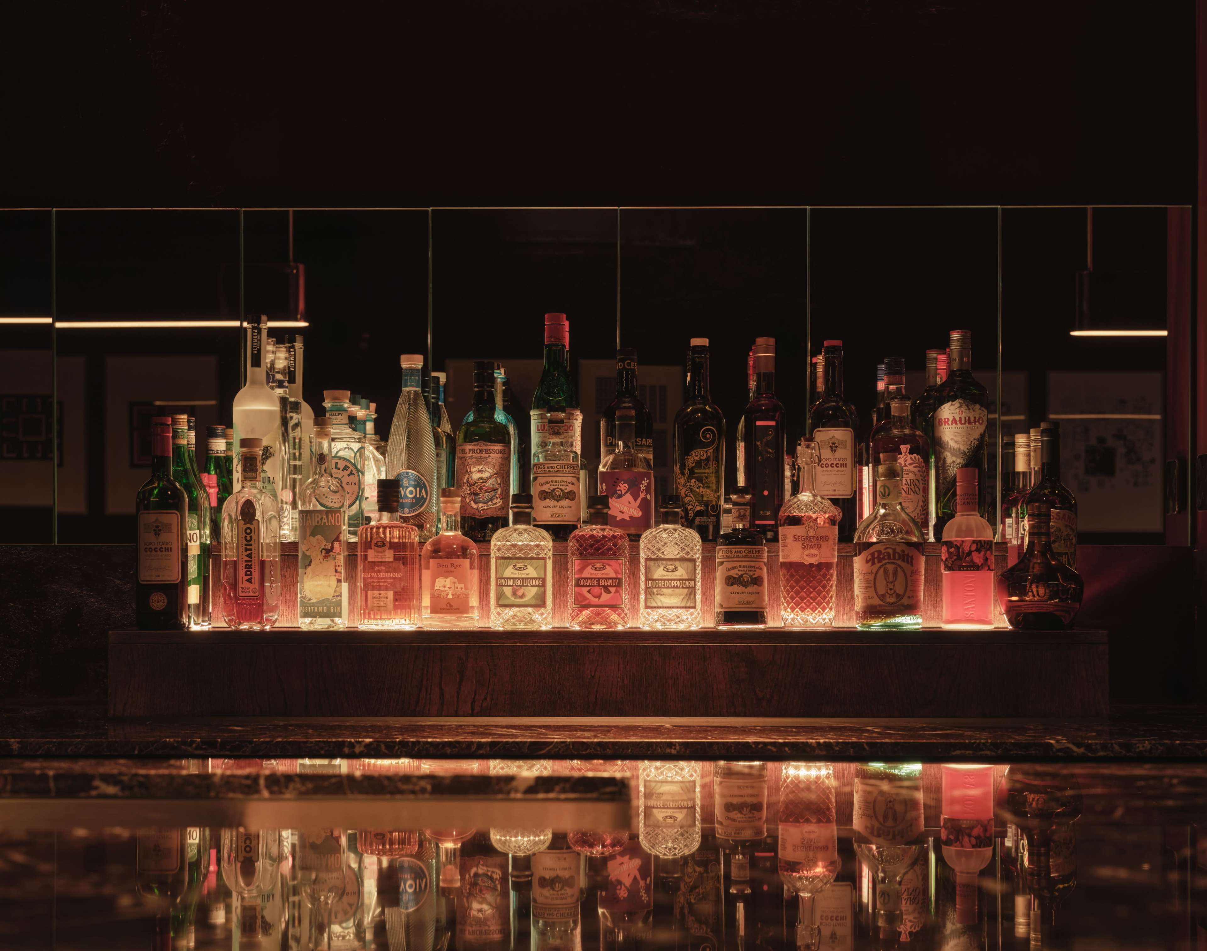 Italian Bar within Historic Grade II Listed Shoreditch Building Image in Shoreditch, London, ENG