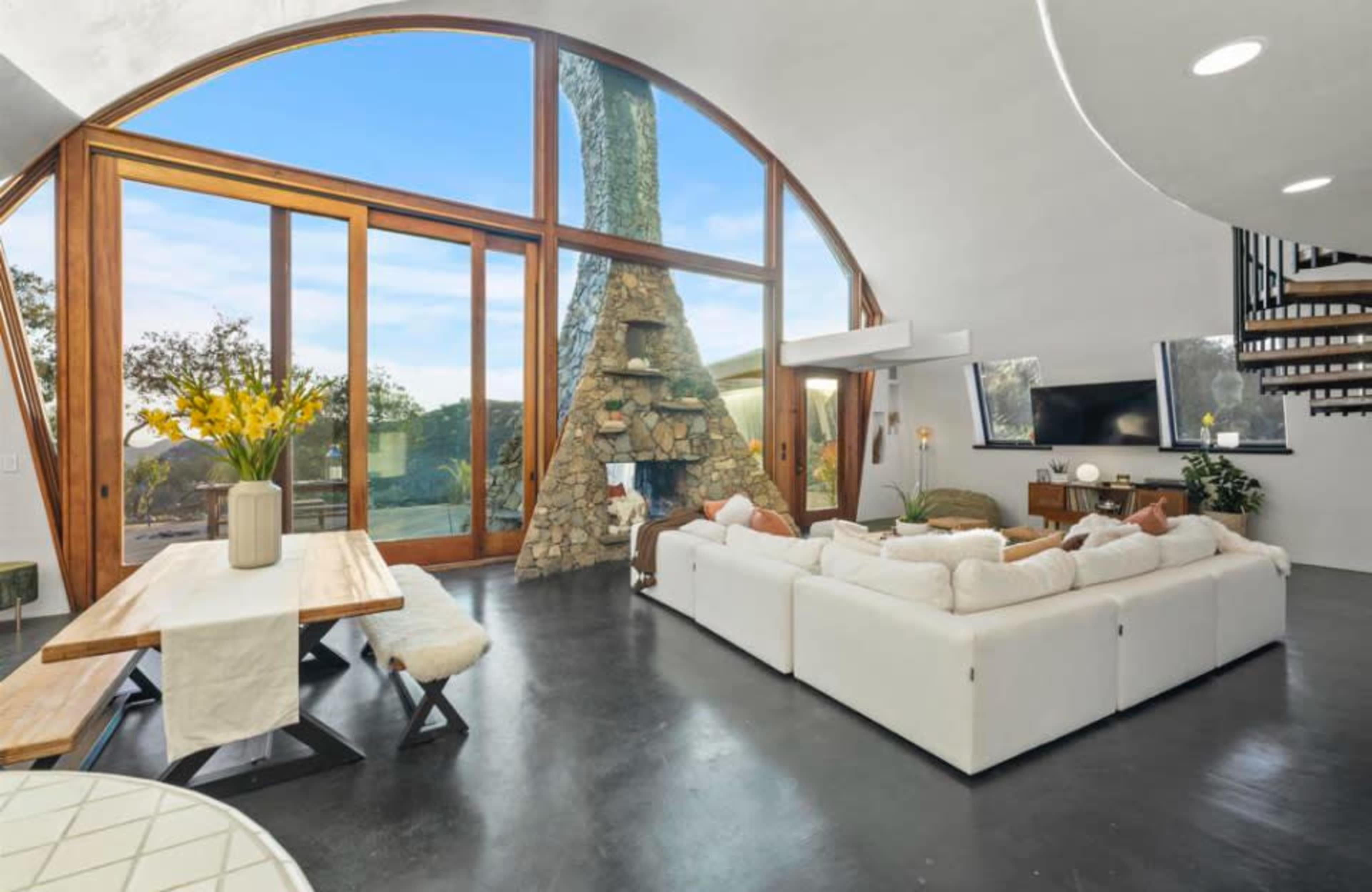 Sacred Mountain Retreat with Designer Home & Organic Farm Image in Lake Wohlford, Escondido, CA