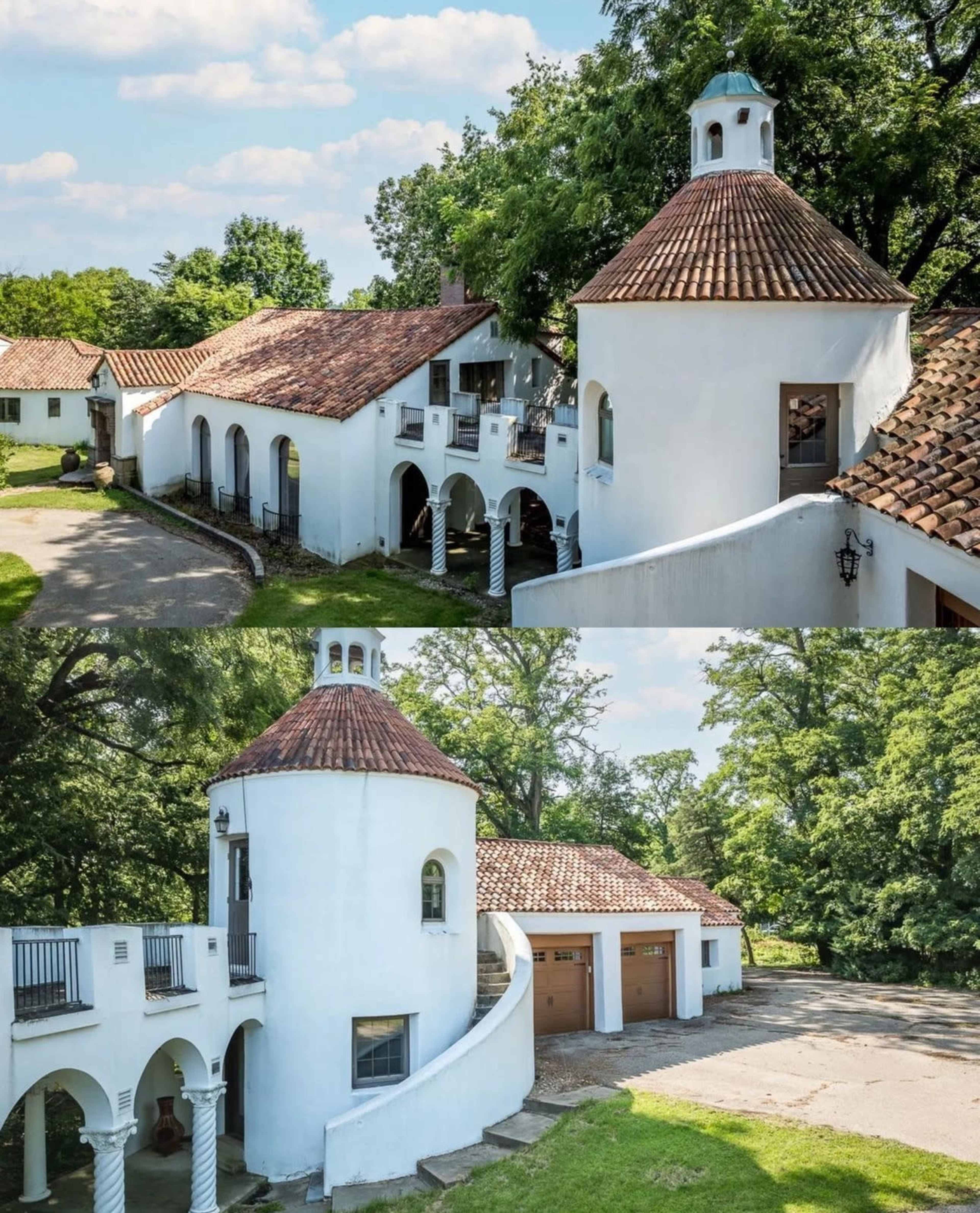 Historic 1920s Spanish Hacienda – Film, Photo & Production Location Image in Freeport Township, Freeport, IL