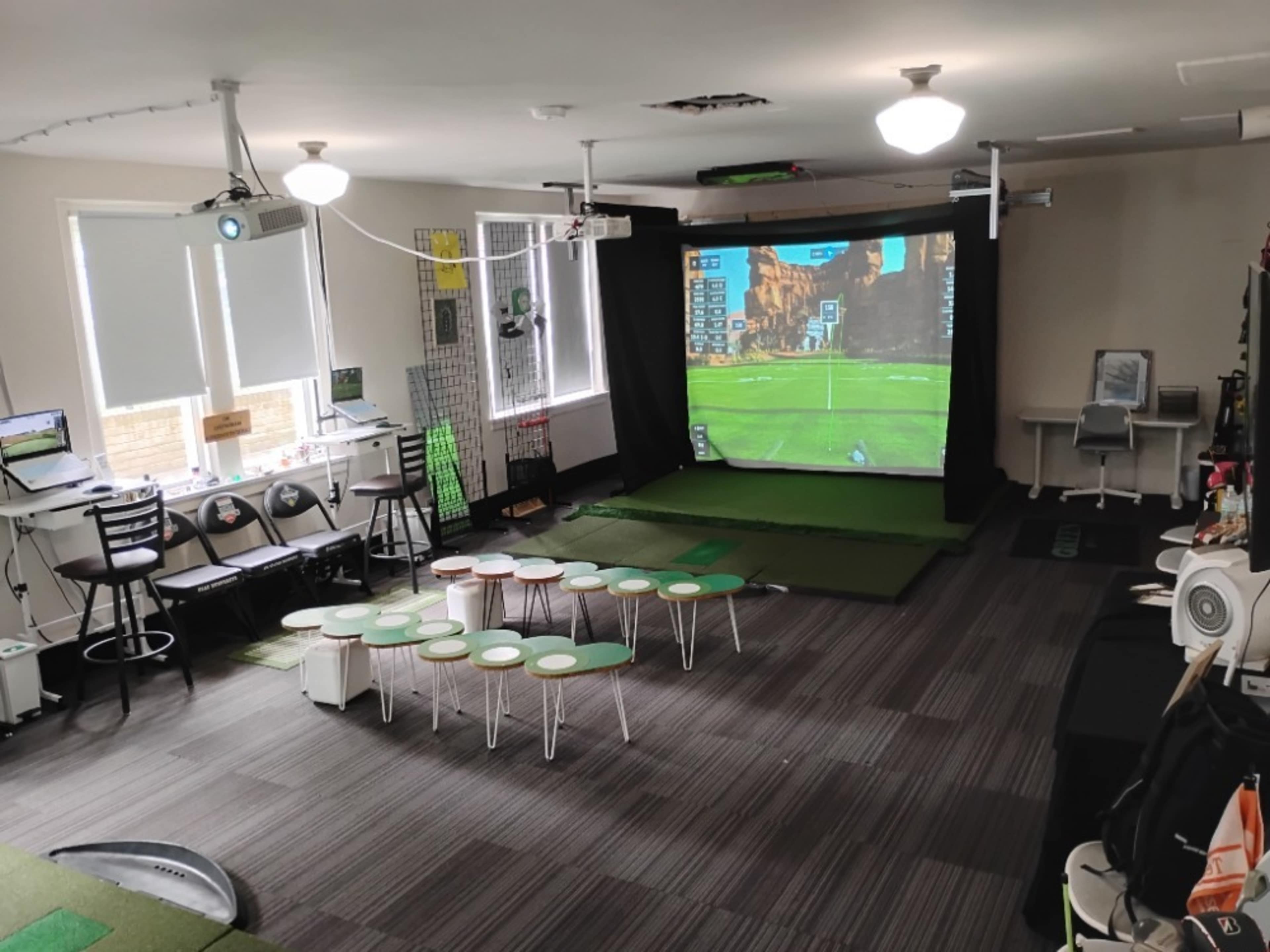 Golf Simulator Room