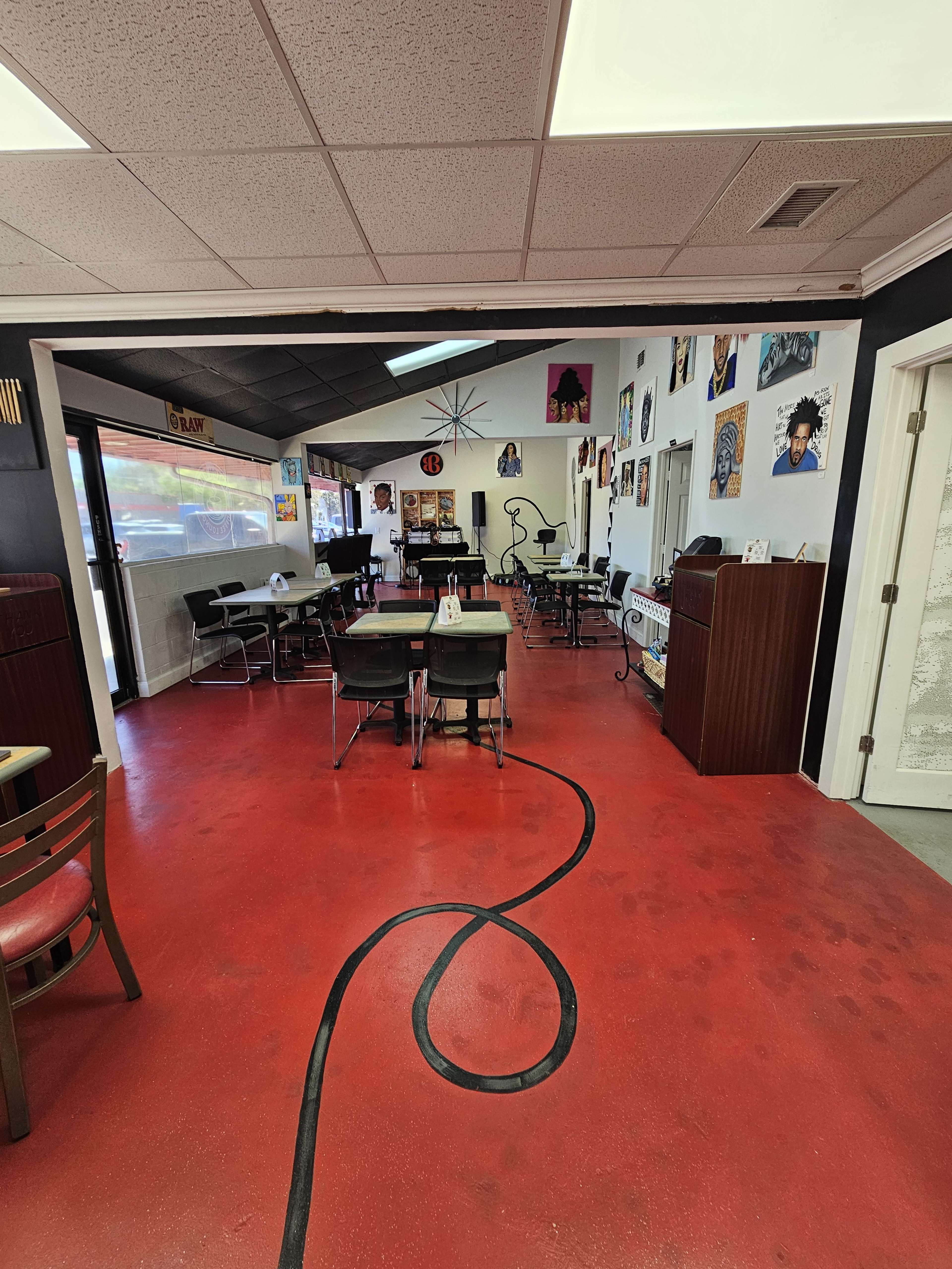 Music-Themed Coffee Lounge with Performance Stage Image in Greater Carrollwood, Tampa, FL