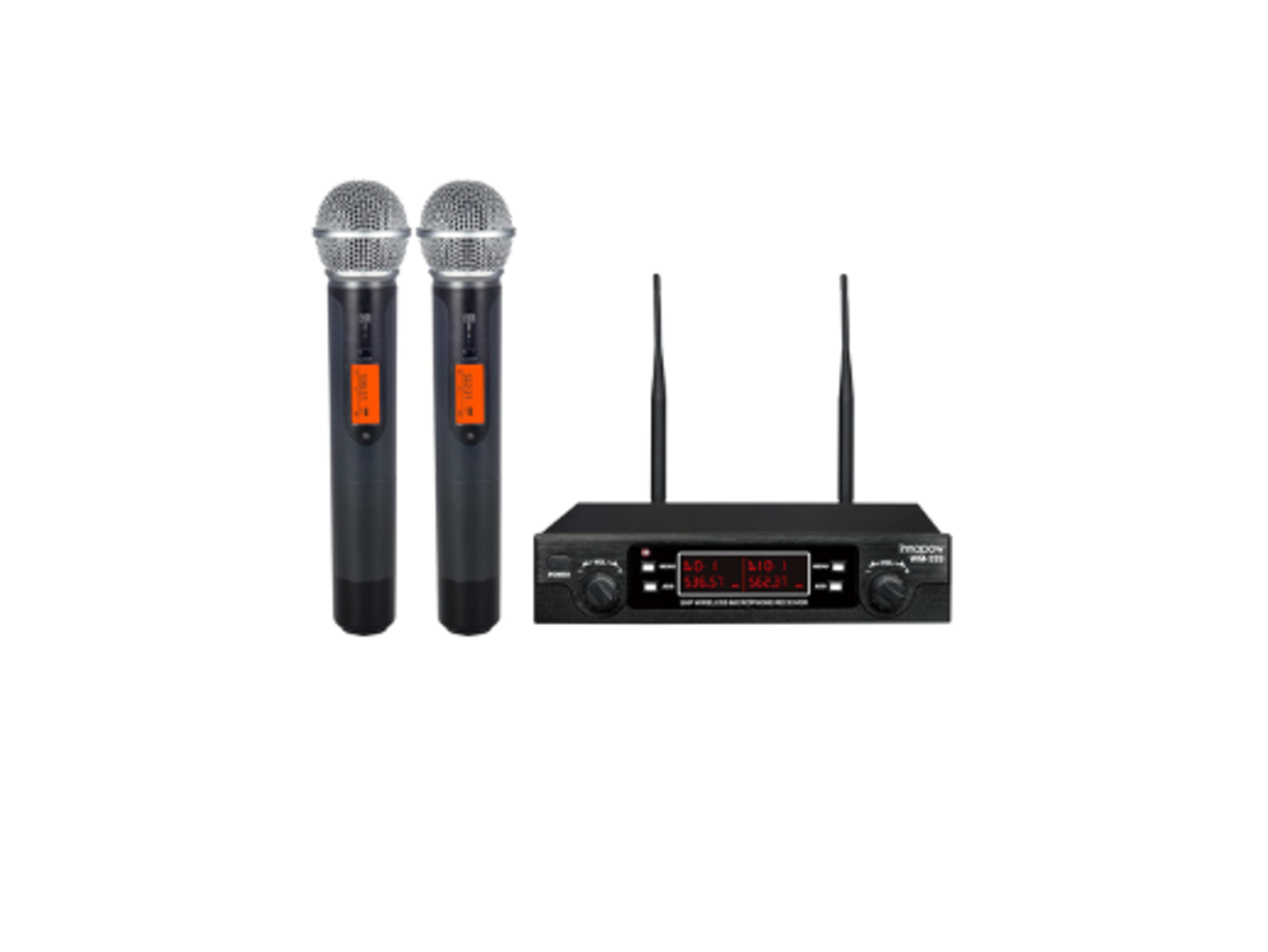 2 Wireless Microphones