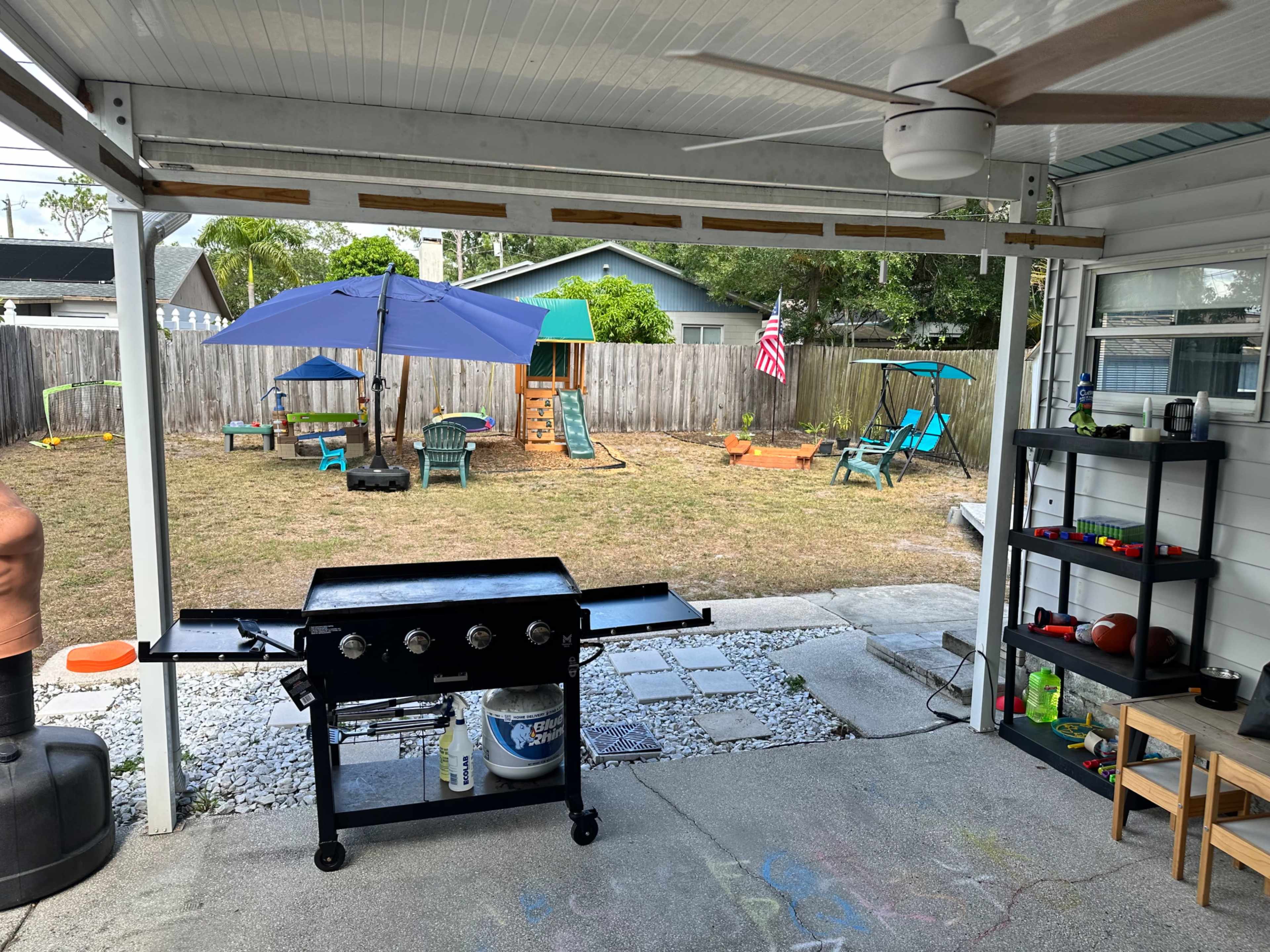 St. Pete Backyard Oasis with Furnished Patio & Office Image in Disston Heights, Saint Petersburg, FL