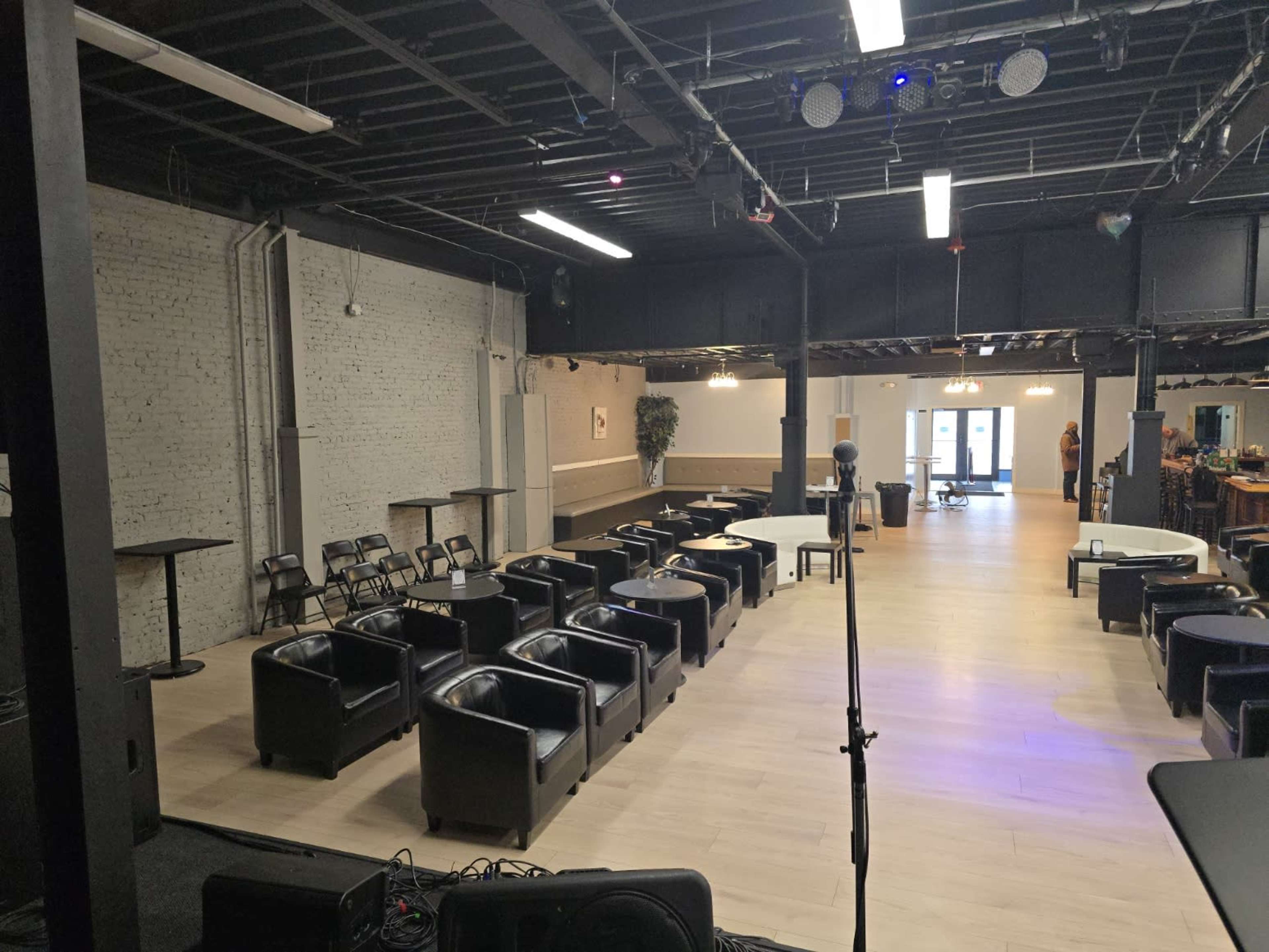 Downtown Performance Center with a large stage and large dance floor area Image in Downtown, Lowell, MA
