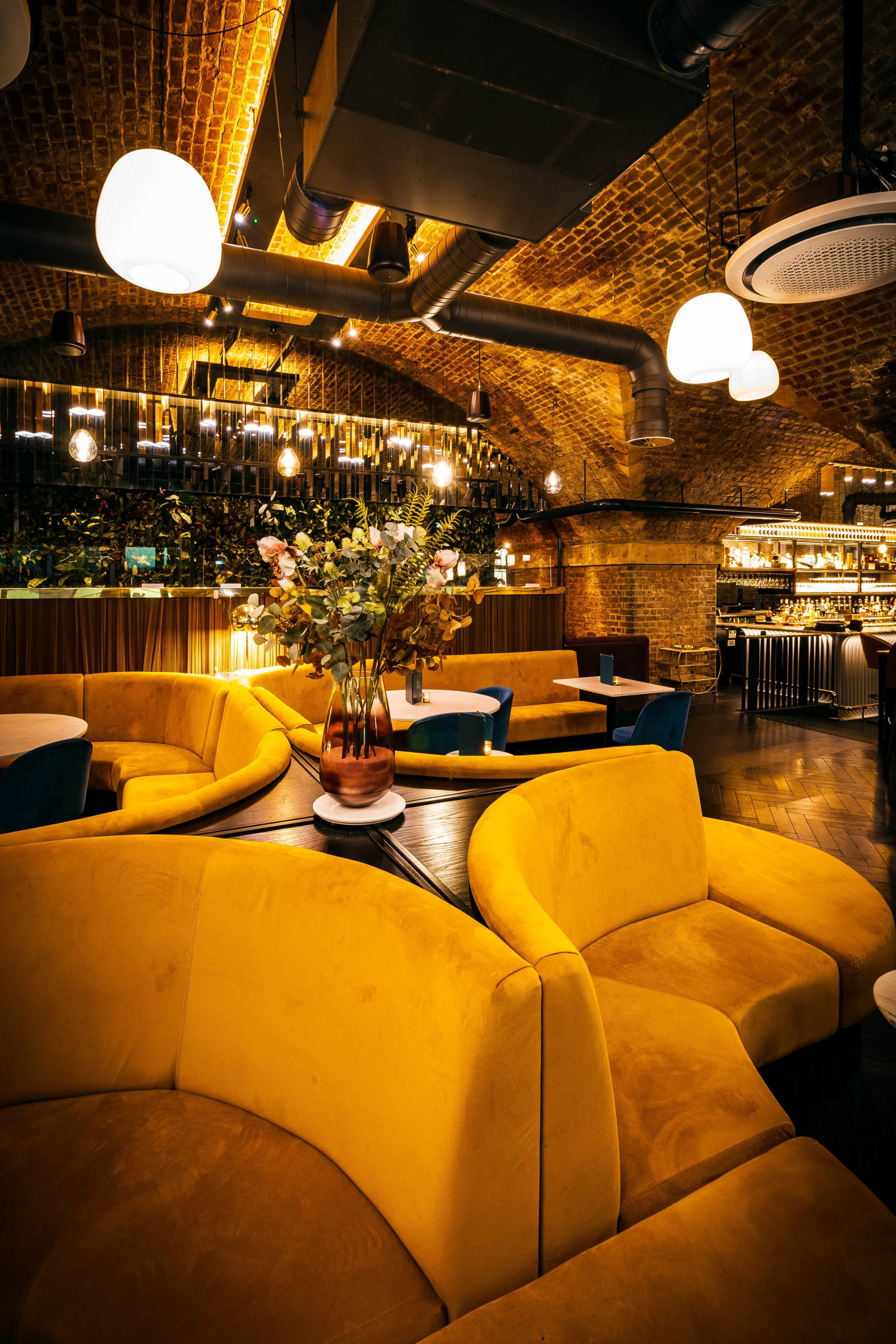City Centre Distillery & Cocktail Bar Under Grade-II* Listed Arches Image in Deansgate, Manchester, ENG