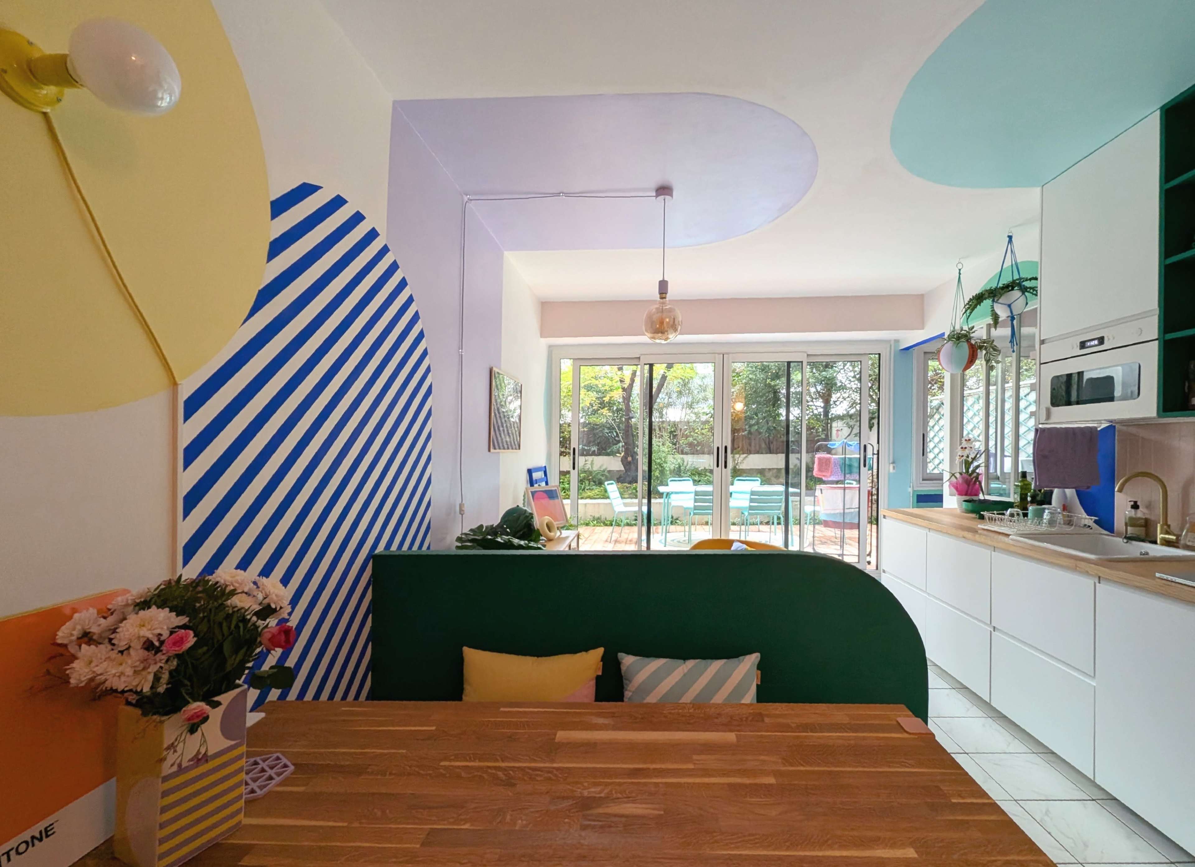 Studio parisien coloré avec jardin Image dans Quartier de la Gare, Paris, 