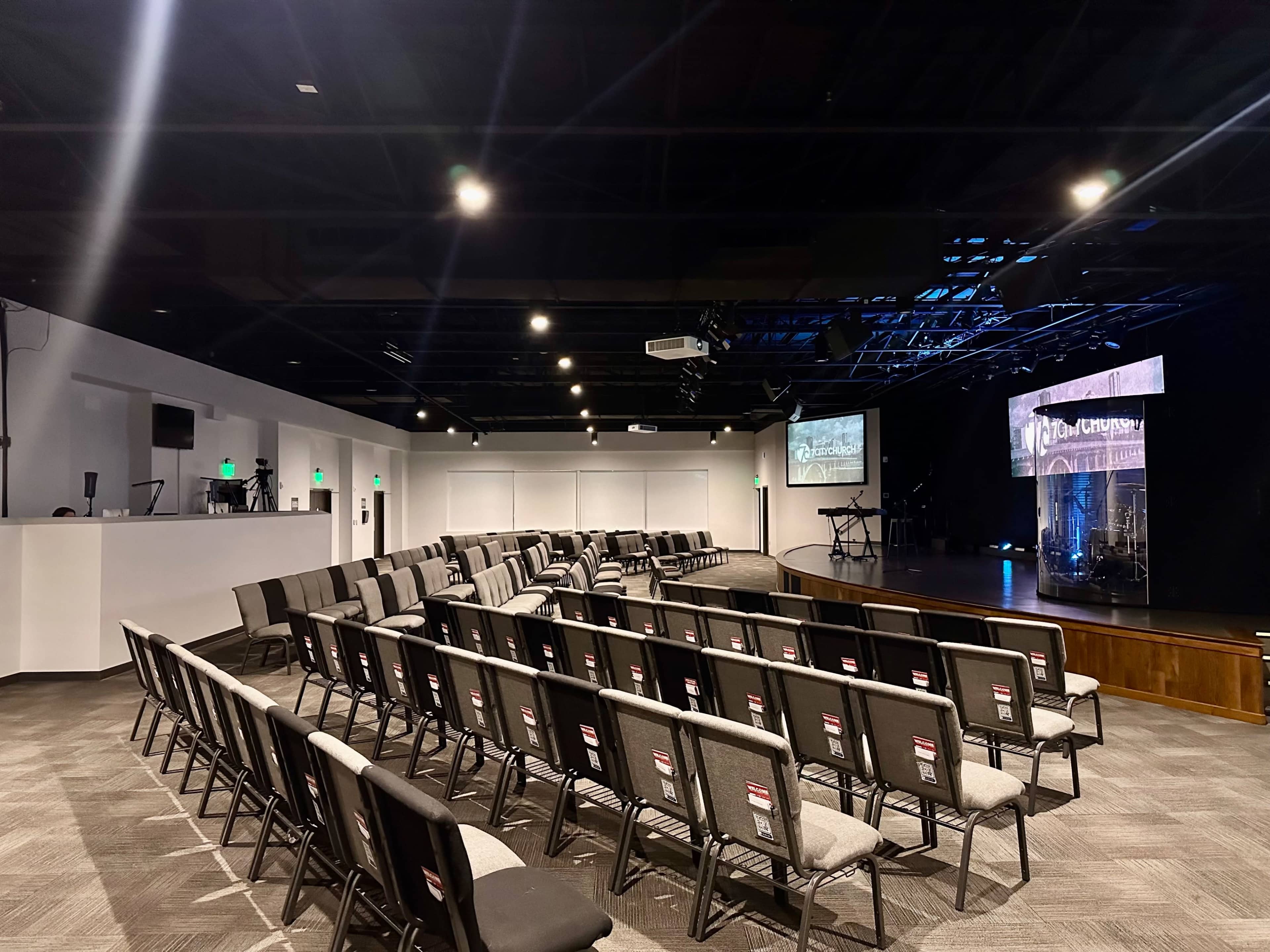 Modern Church Located Near Downtown Image in Cultural District, Fort Worth, TX