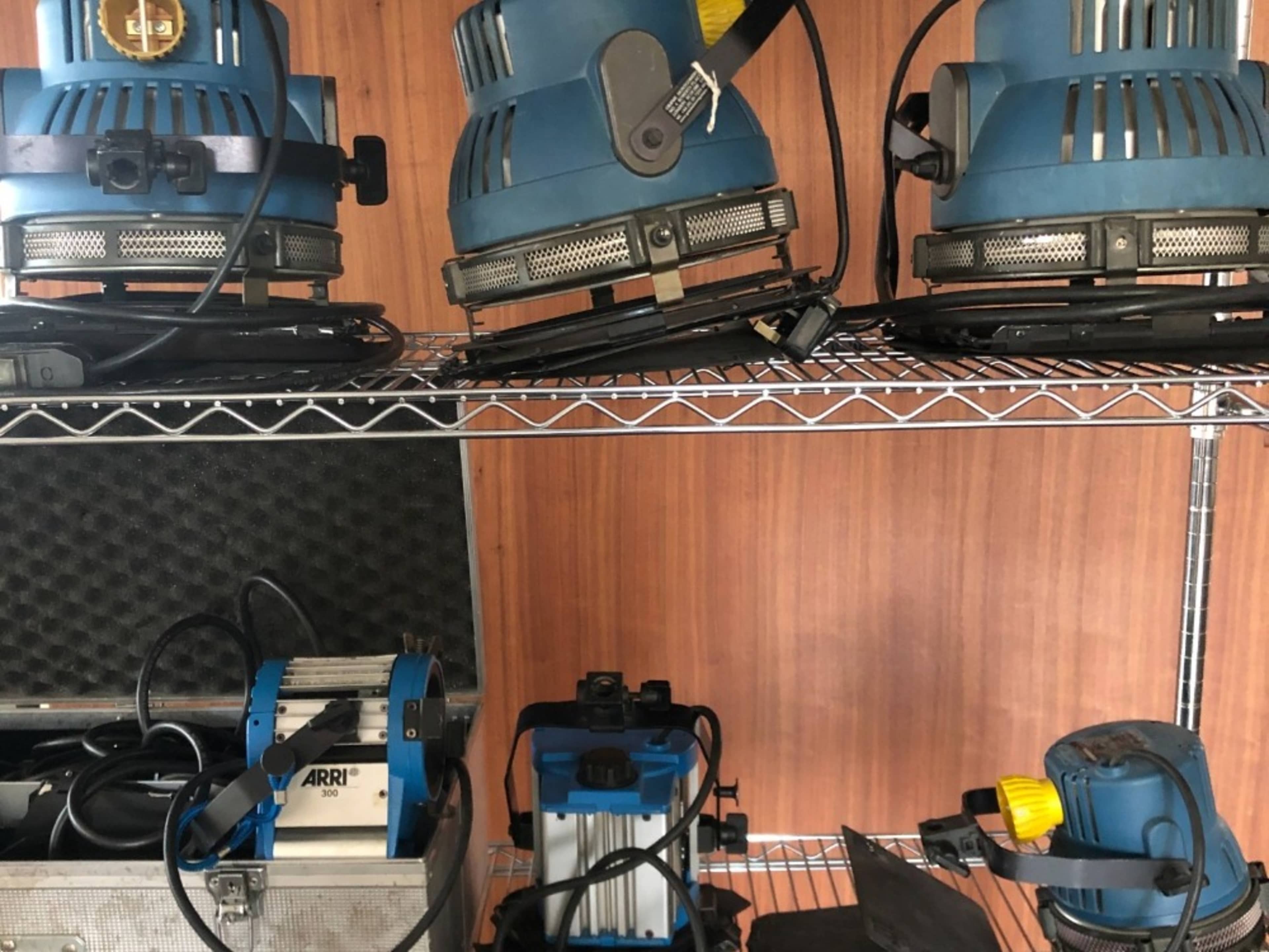 Arri Open Face Tungsten Lights
