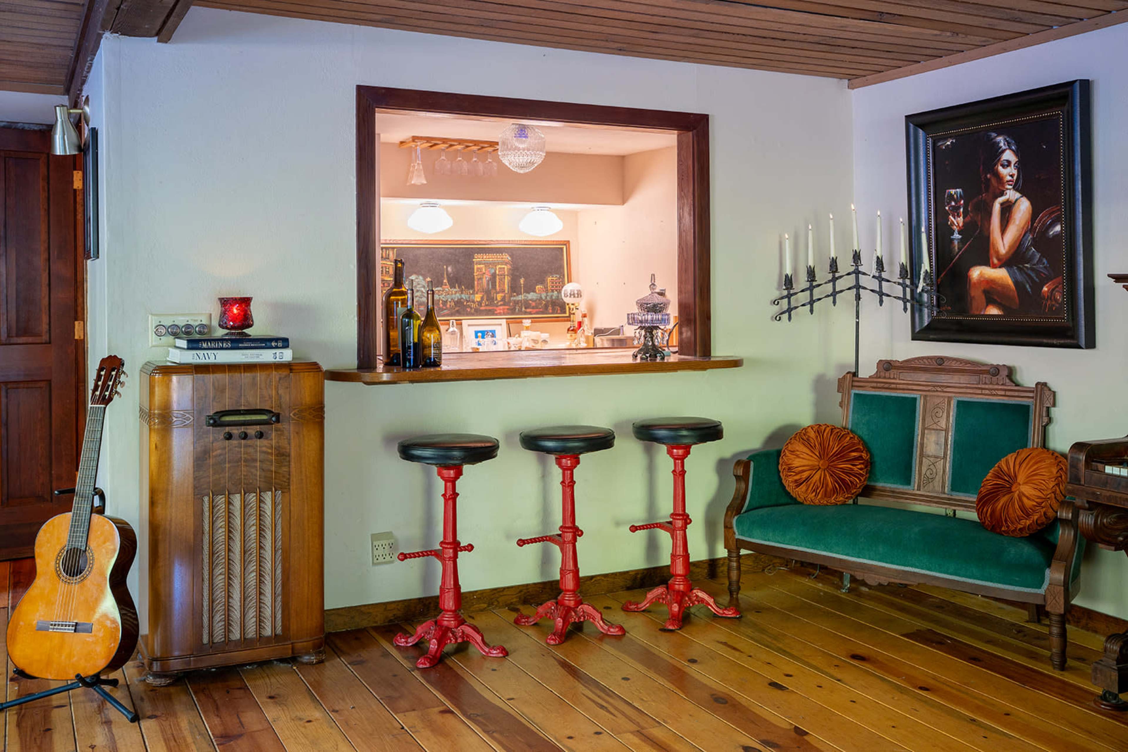 1920s Speakeasy-Style Music Salon with Steinway Piano Image in , Scotts Valley, CA