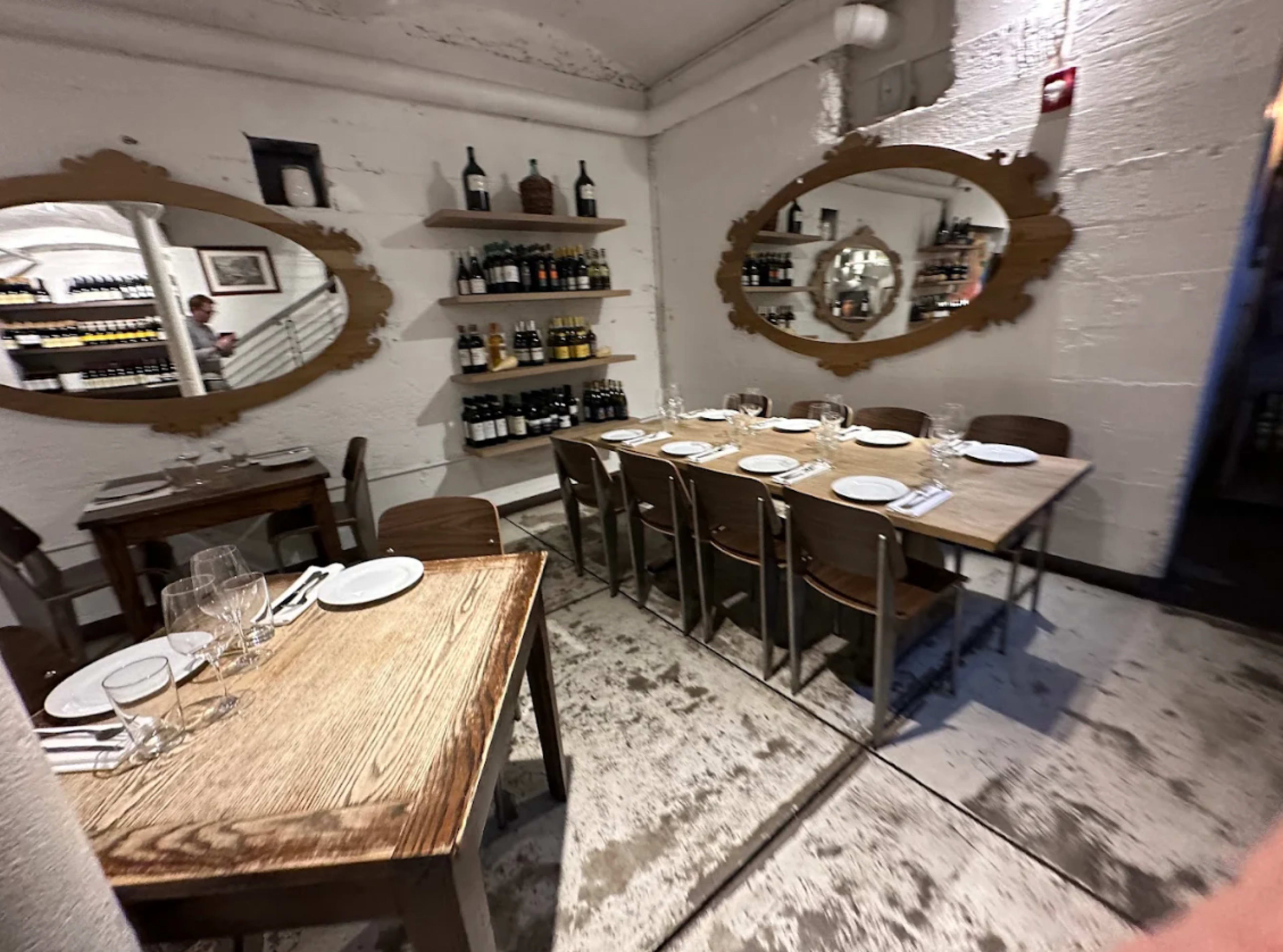 Full Cellar Buyout in Stunning Italian Restaurant Image in Mid-Market, San Francisco, CA