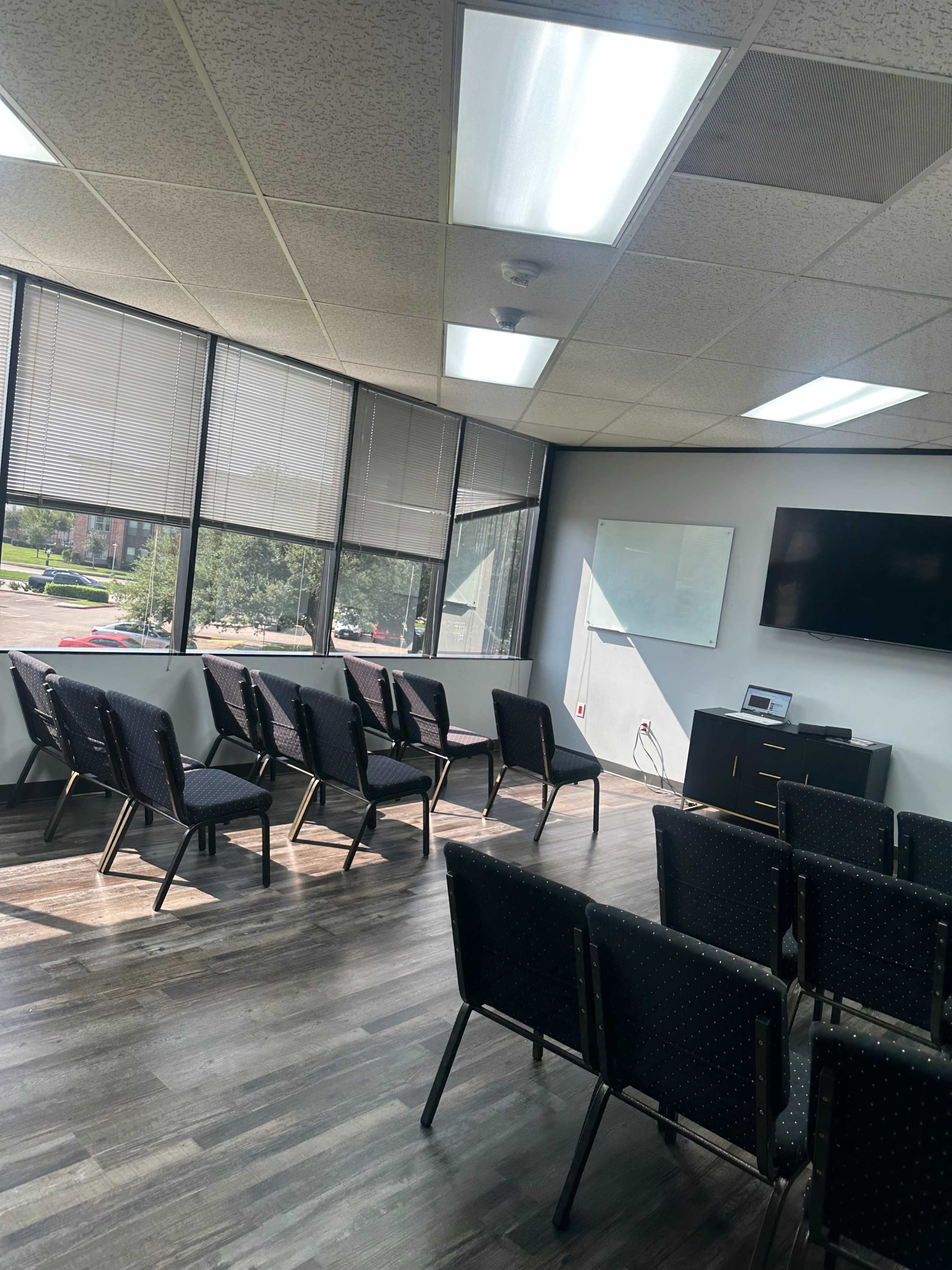 Office Meeting space with Downstairs Lobby Area for large events! Image in Parc Plaza Bus Park, stafford, TX