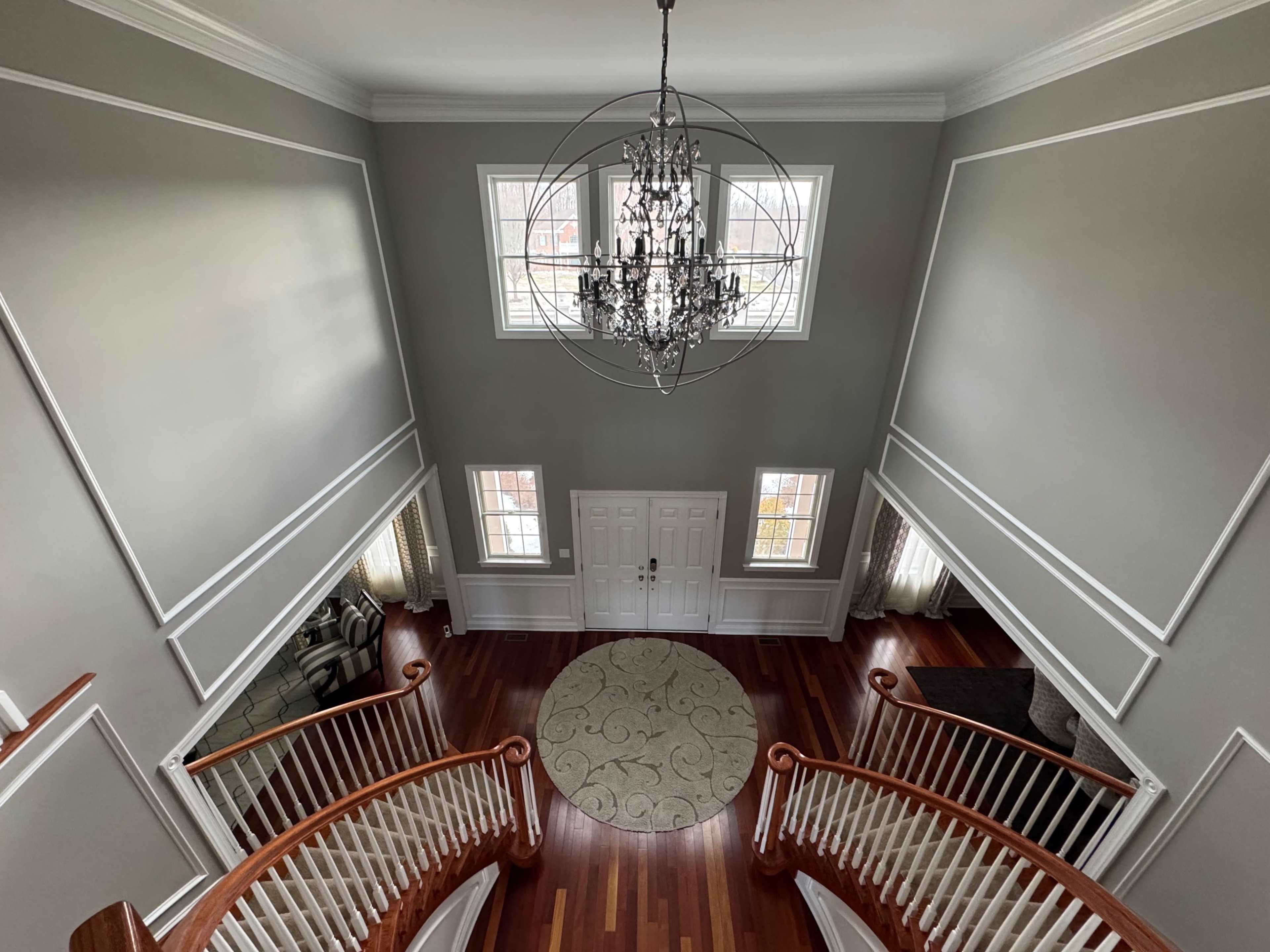 Grand Suburban Estate with Dramatic Staircases, Open Foyer & Resort-Style Amenities Image in Sparta, Sparta, NJ