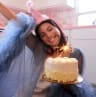 Birthday celebration in pink themed loft